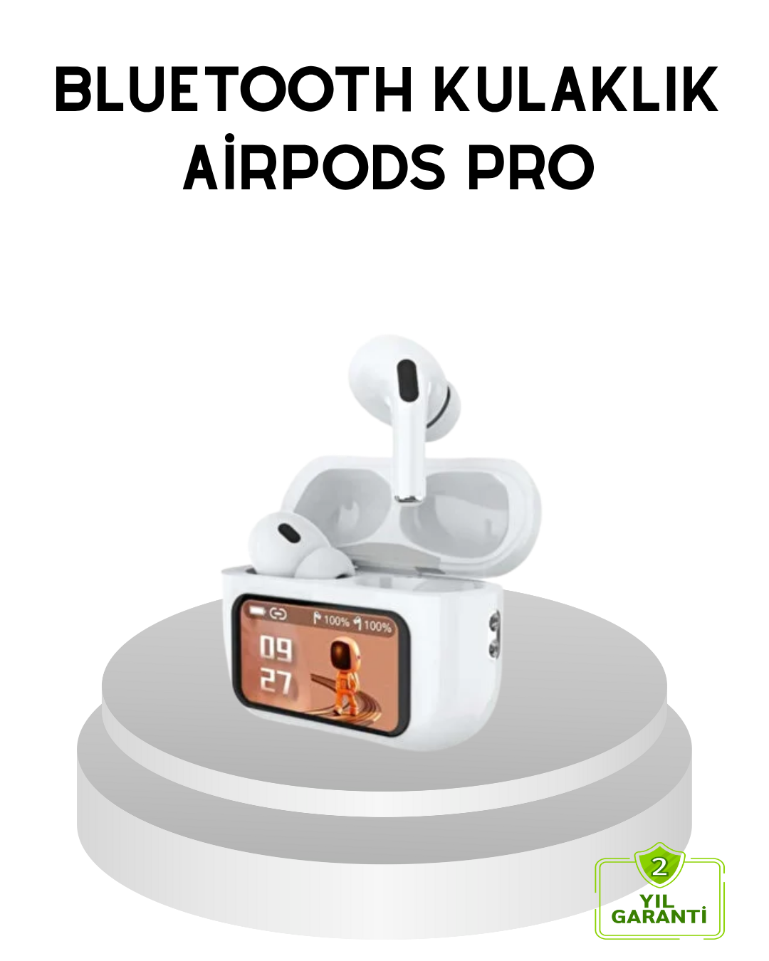 Powerbank Kutulu Dokunmatik Bluetooth Kulaklık – Gürültü Engelleme, Suya Dayanıklı