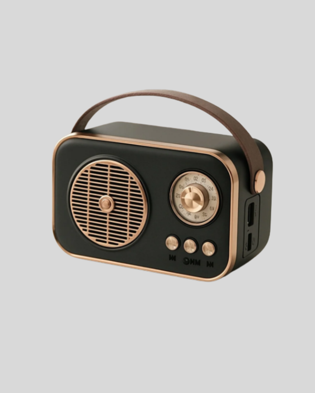 Retro Bluetooth Radyo – Nostaljik Tasarım, TF Kart ve USB Destekli