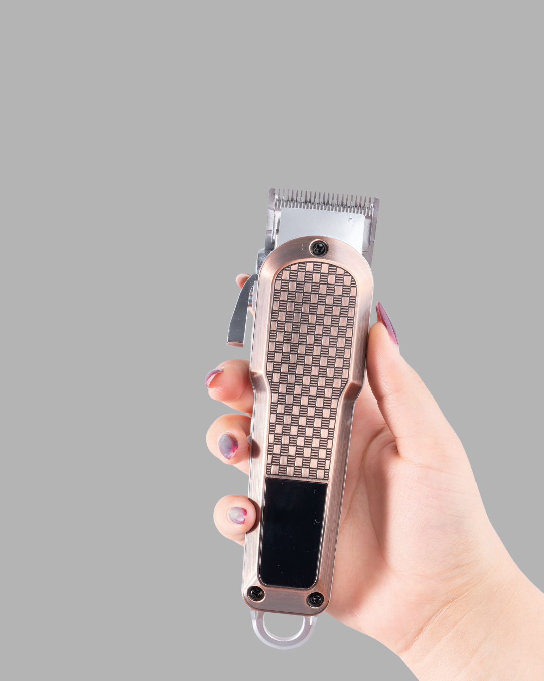 Şarjlı Saç Kesme Makinesi – Type-C Girişli, LCD Ekranlı ve Sessiz Motor