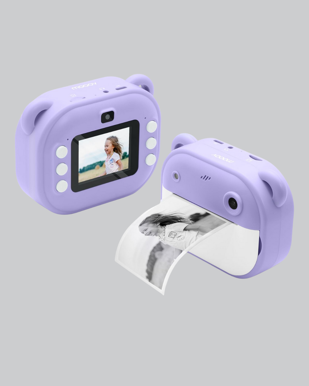 Eğlenceli Şipşak Çocuk Kamerası – Oyun, Müzik ve 18 Efektli Anında Baskı