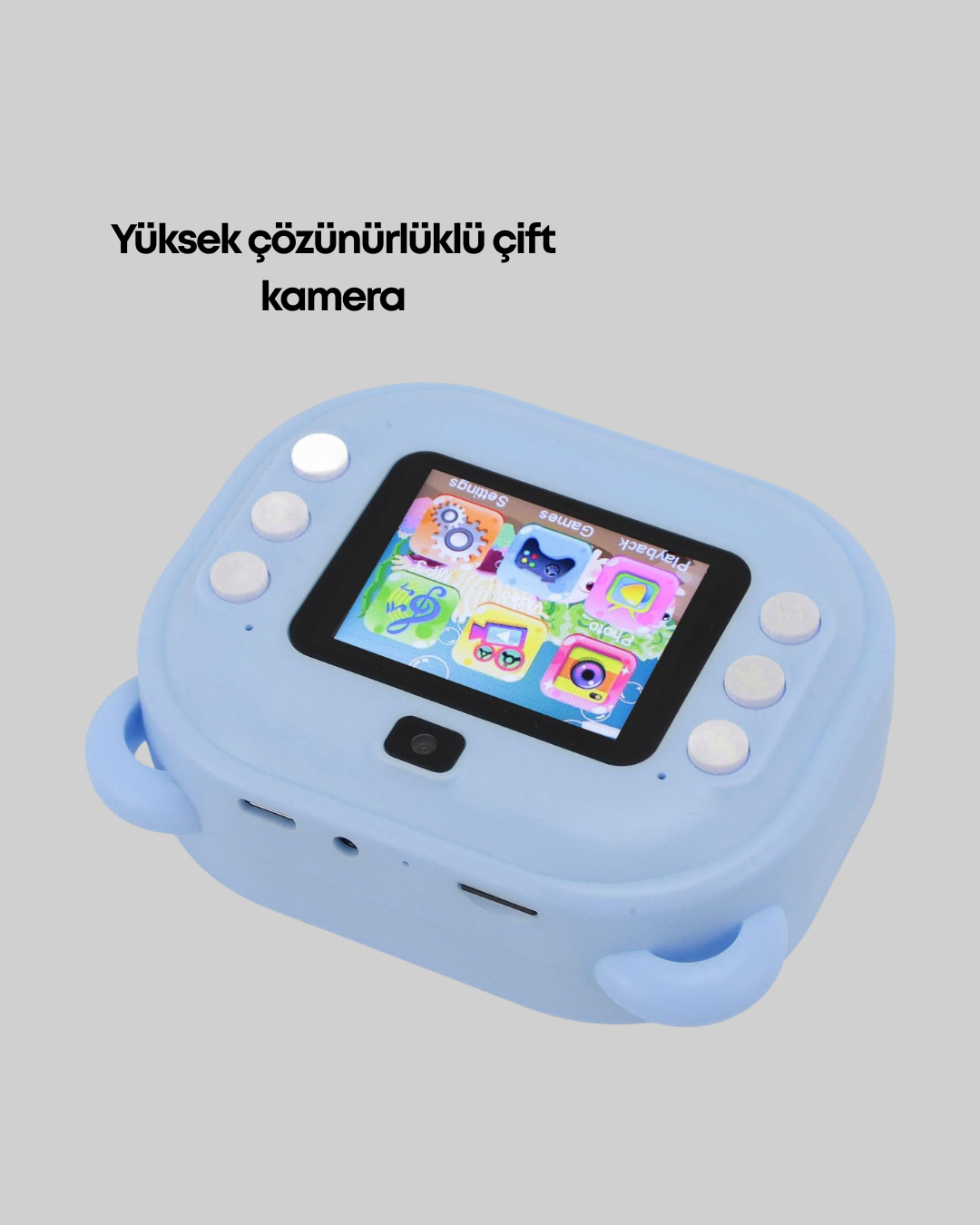 24MP HD Şipşak Kamera – Termal Baskılı, Çift Lensli HD