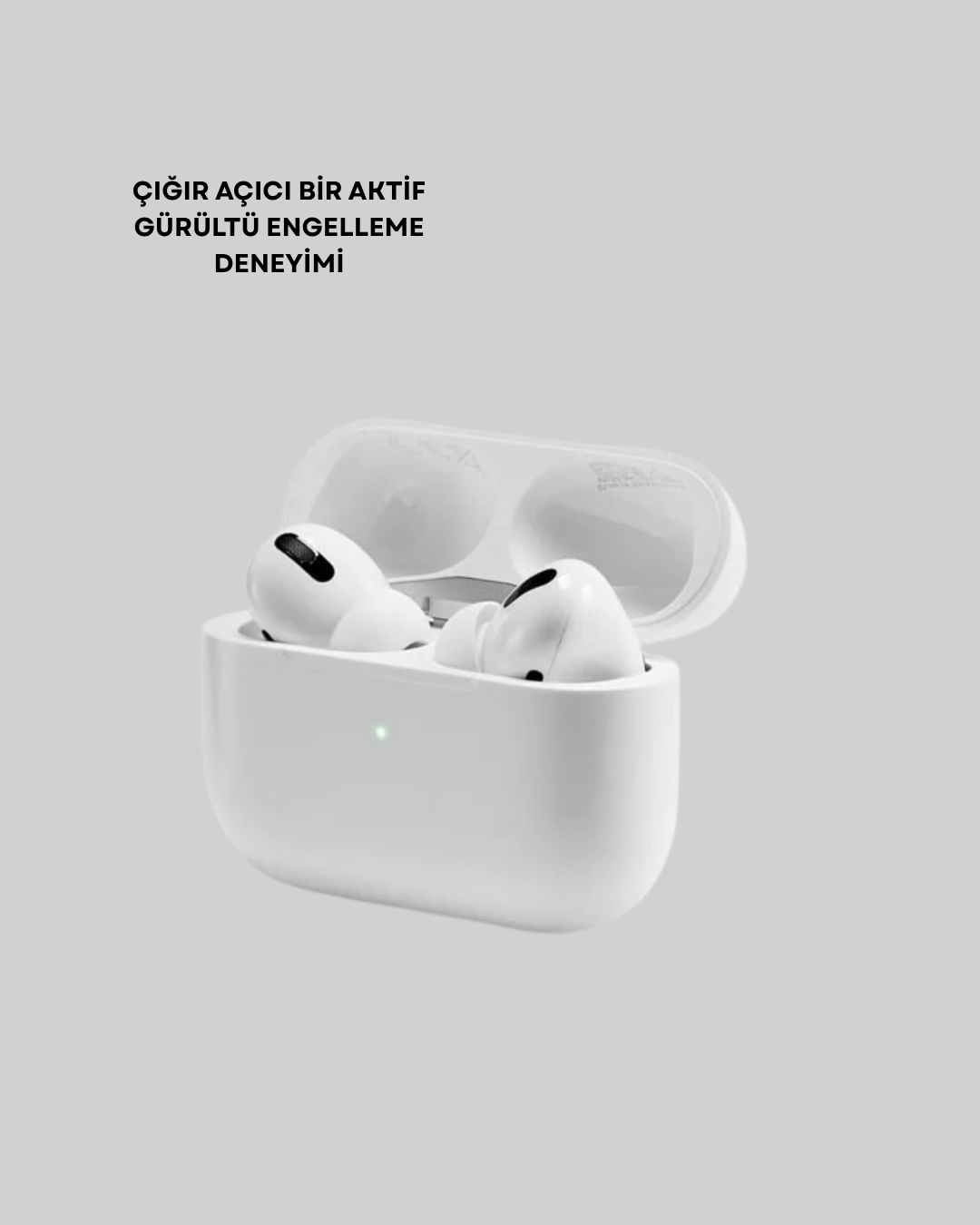 Aktif Gürültü Engelleme Özellikli Kablosuz Kulak İçi Bluetooth Kulaklık