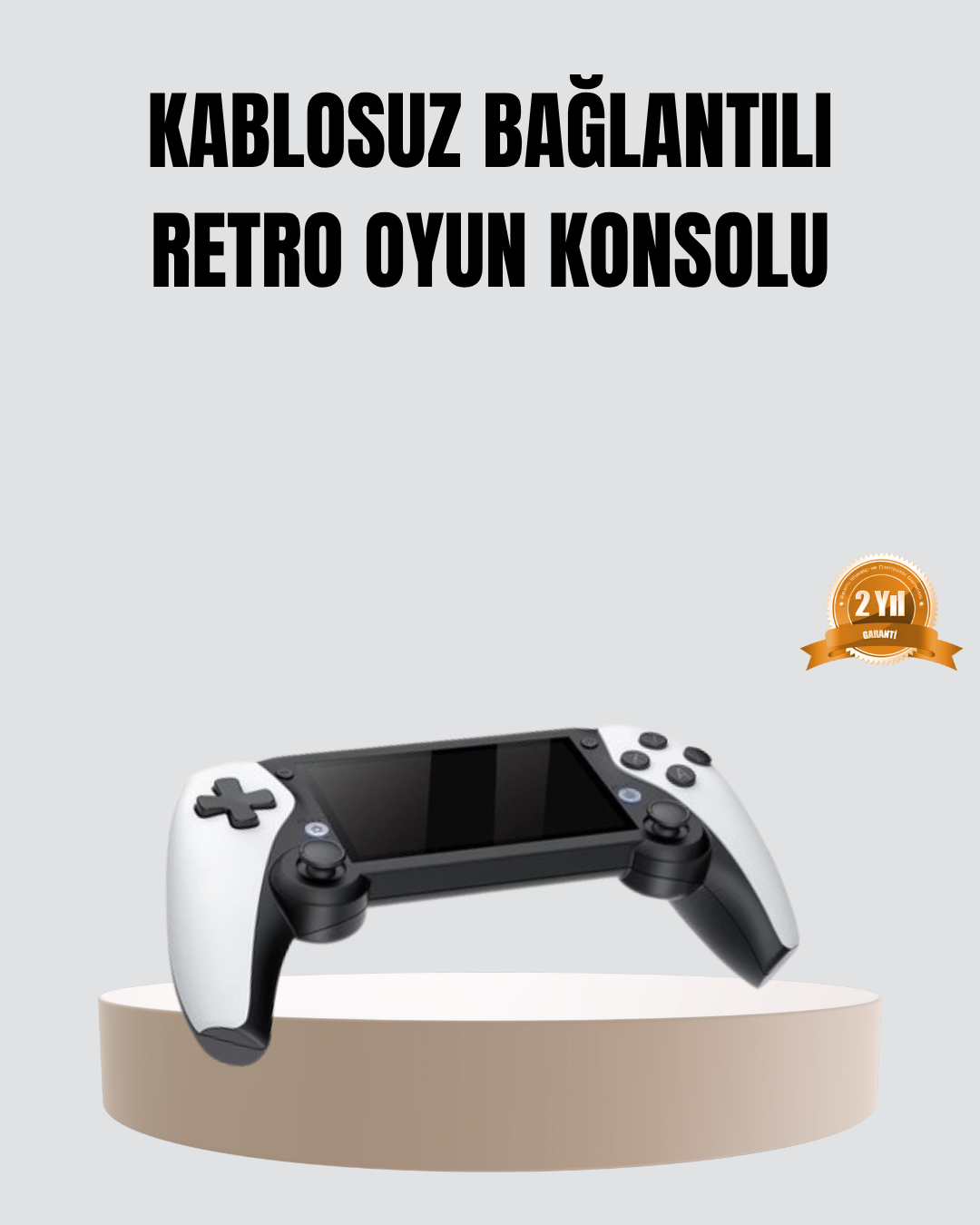 Taşınabilir El Konsolu – 4.3 İnç TFT Ekran, 64 GB Dahili Oyun Hafızalı