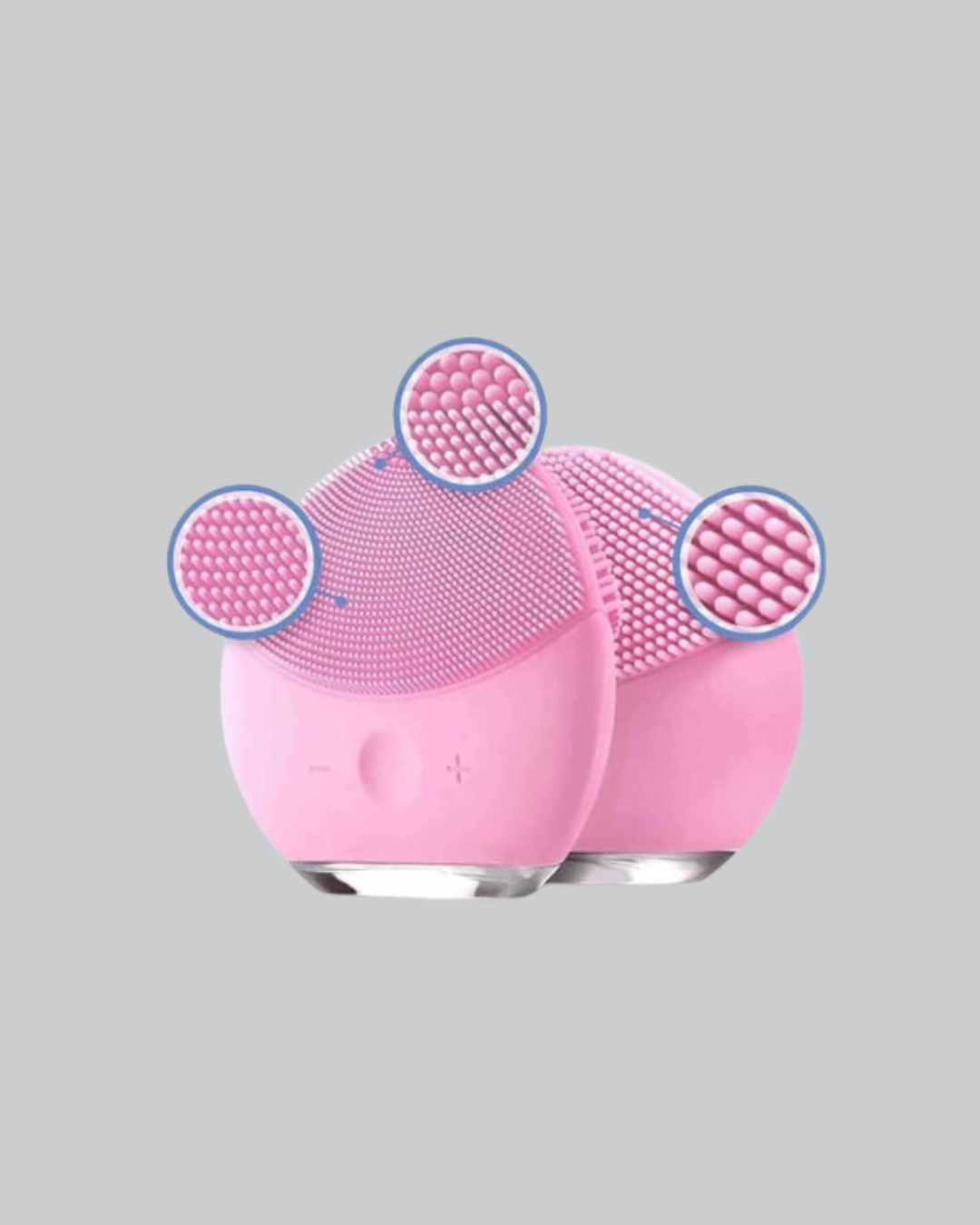 Silikon Yüz Temizleme ve Masaj Aleti – Su Geçirmez, Taşınabilir ve Cilt Dostu