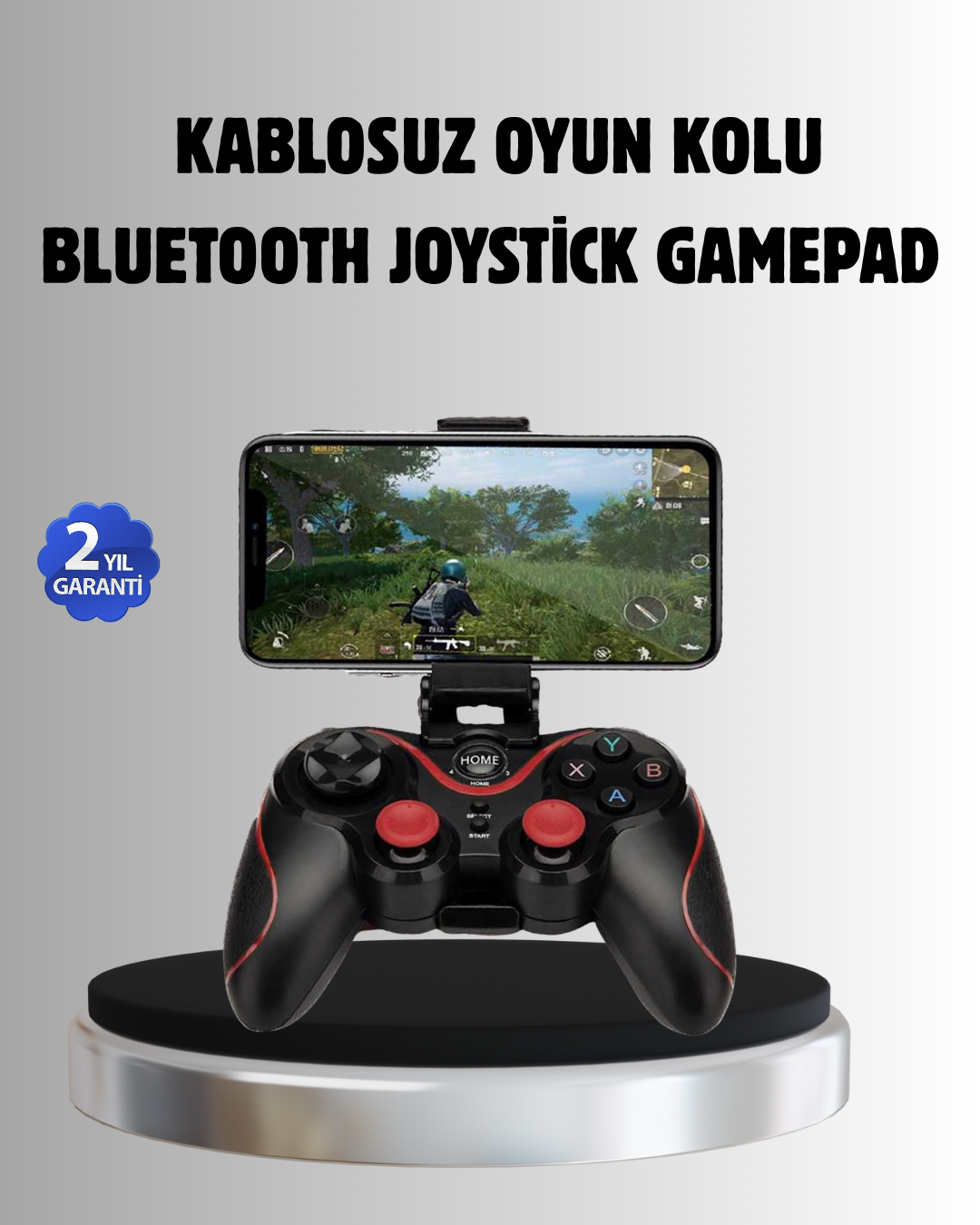 Bluetooth Kablosuz Gamepad TV PC Telefon