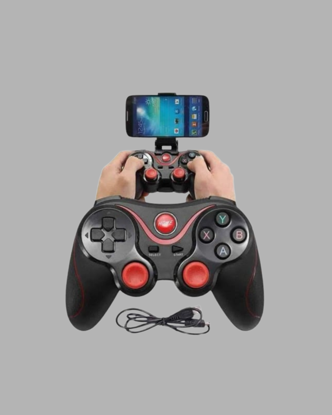 Bluetooth Kablosuz Gamepad TV PC Telefon Uyumluluğu Kolay Bağlantılı