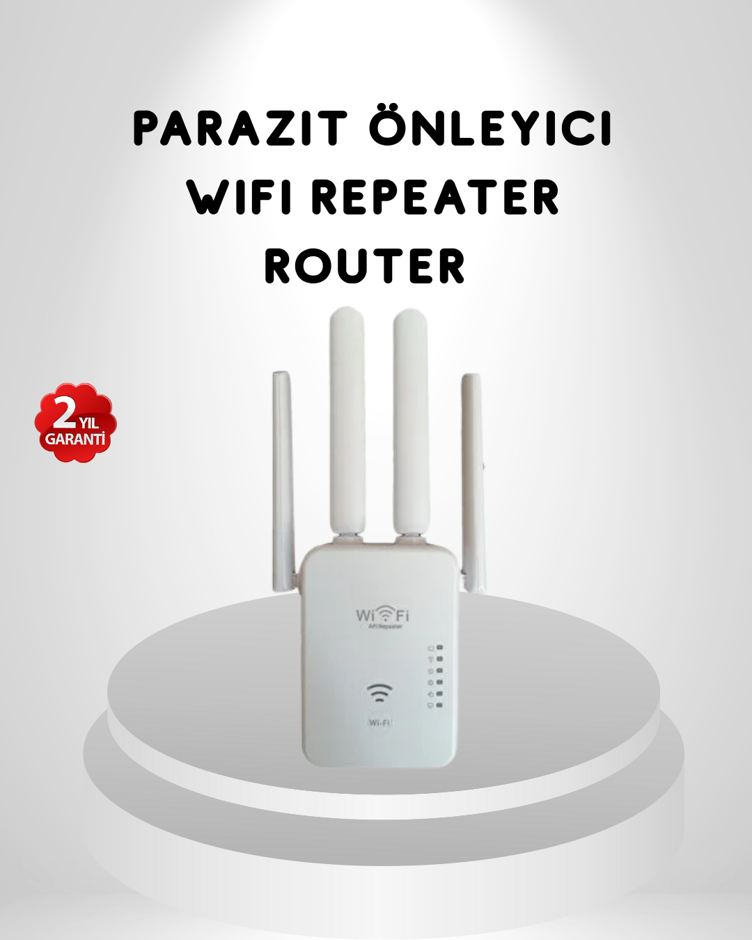 300Mbps WiFi Menzil Genişletici 4 Antenli WPA3 Güvenlik...