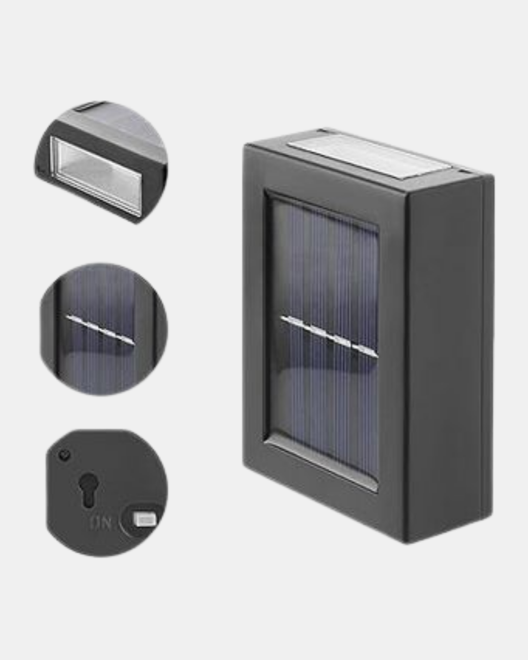 Dayanıklı Solar Aplik Hava Koşullarına Dayanıklı Dış Mekan Işığı