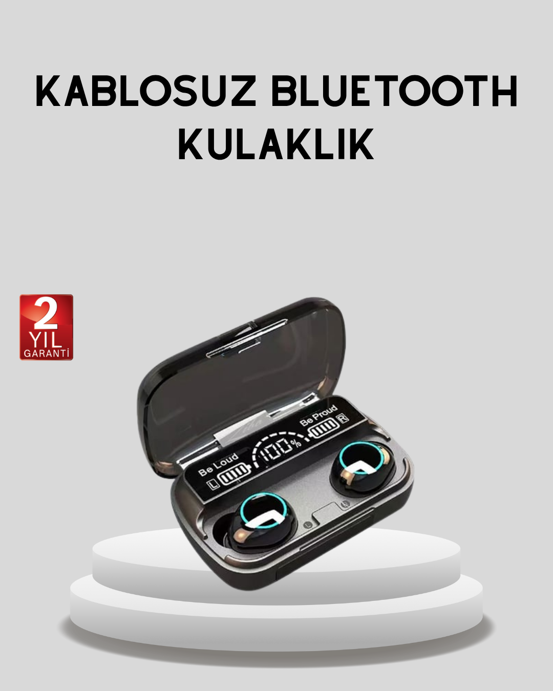 Bluetooth 5.1 M10 TWS Kulaklık Ergonomik Tasarım Yüksek...