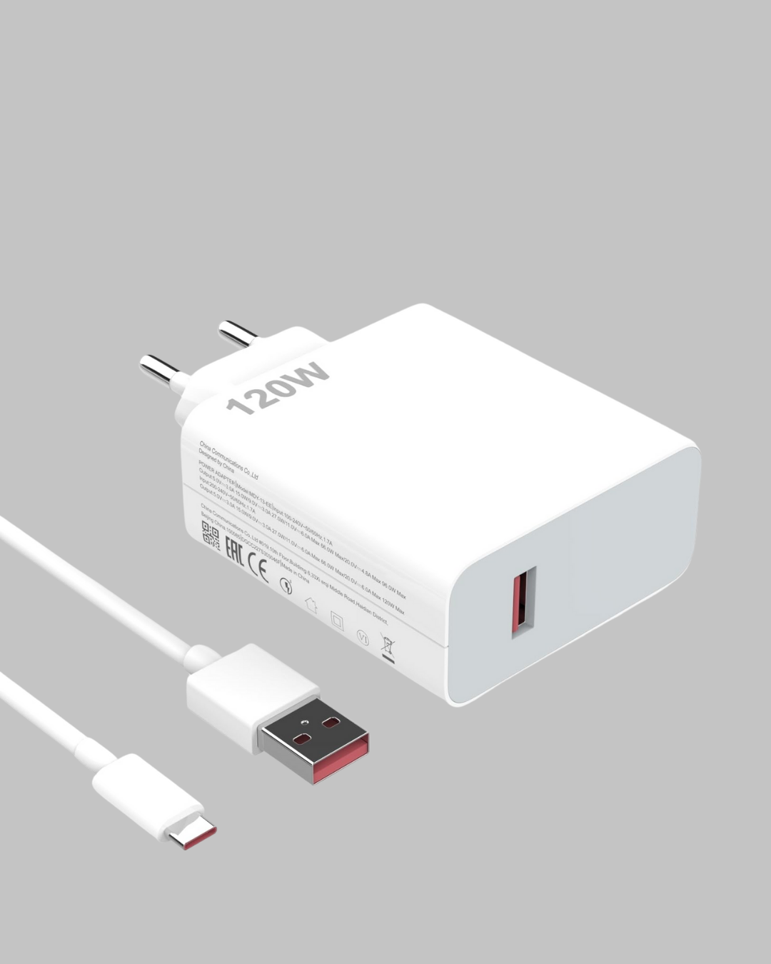 120W Ultra Hızlı Şarj Adaptörü USB-C Destekli Güçlü Şarj Teknolojisi