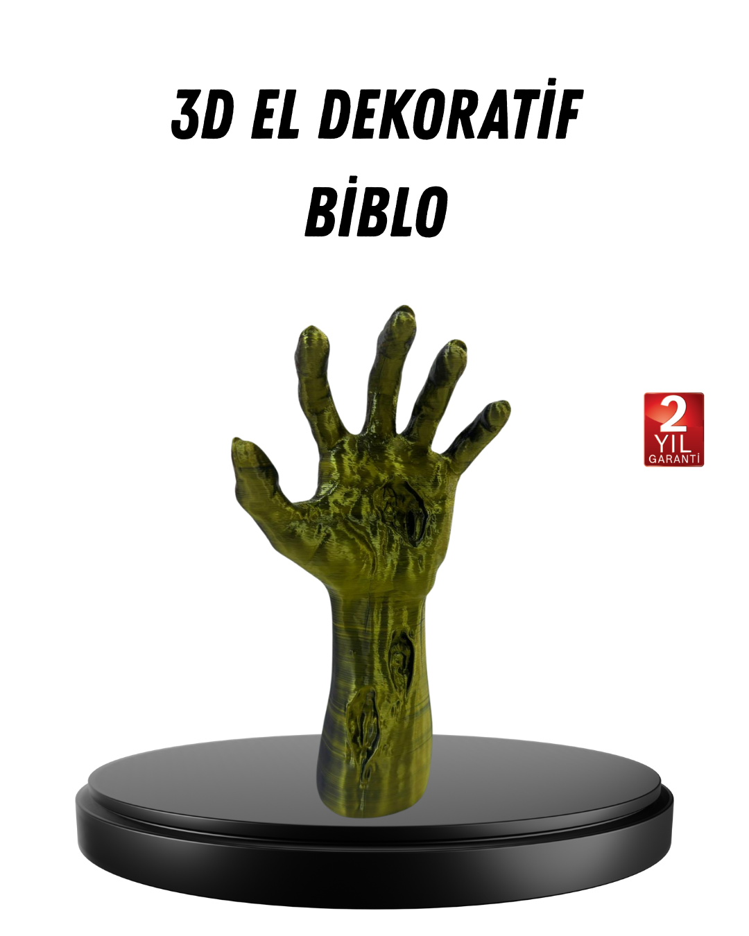 Modern Tasarım El Figürü 3D Dekoratif Biblo Koleksiyonluk
