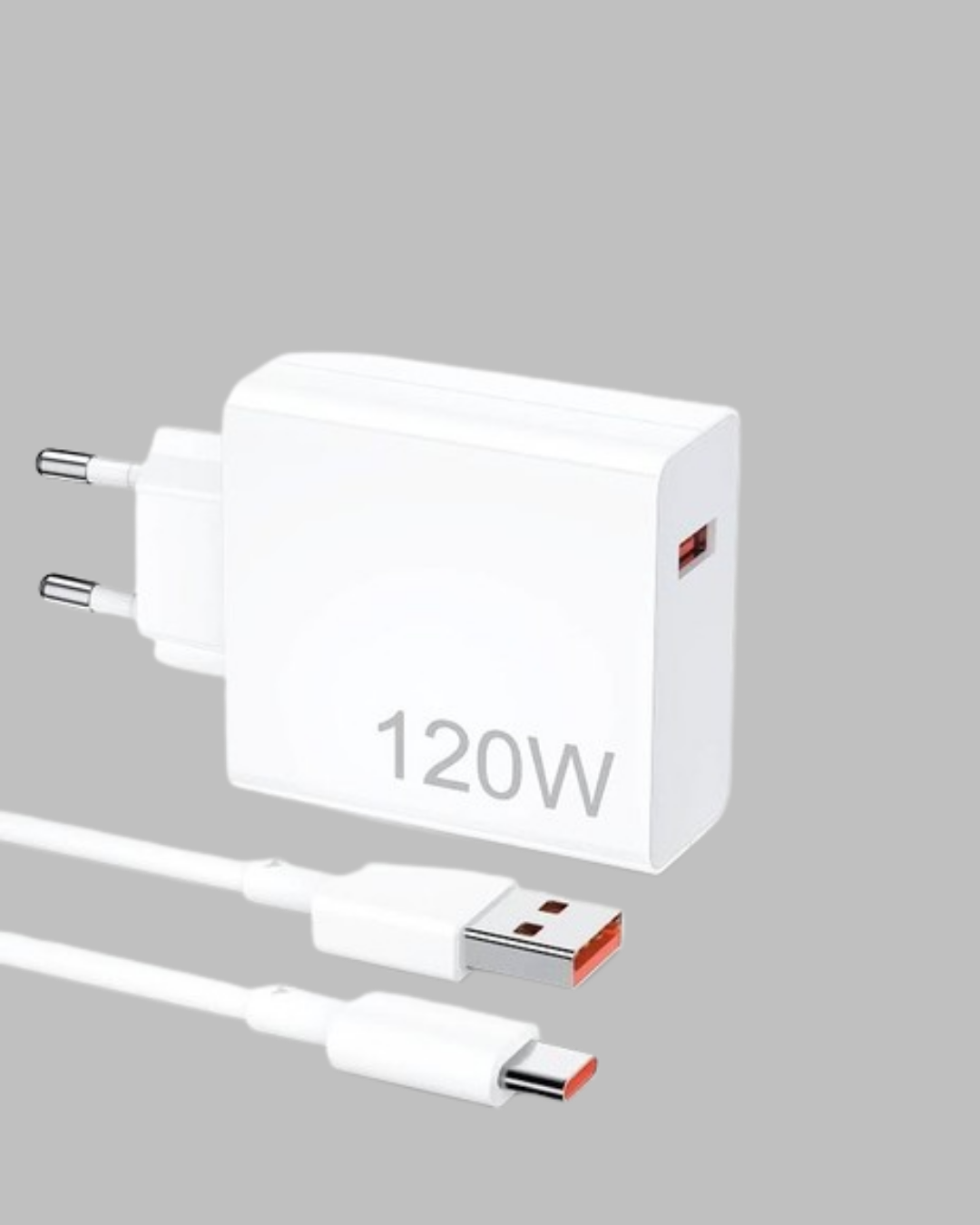 120 Watt Hızlı Şarj Adaptörü Samsung S20 S21 S22 S23 Uyumlu