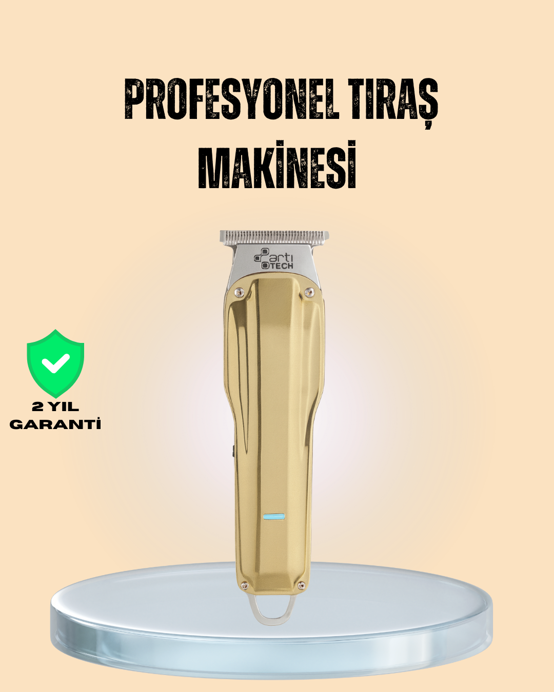 Profesyonel Erkek Tıraş Makinesi Güçlü Kesim ve Uzun Şarj Süreli