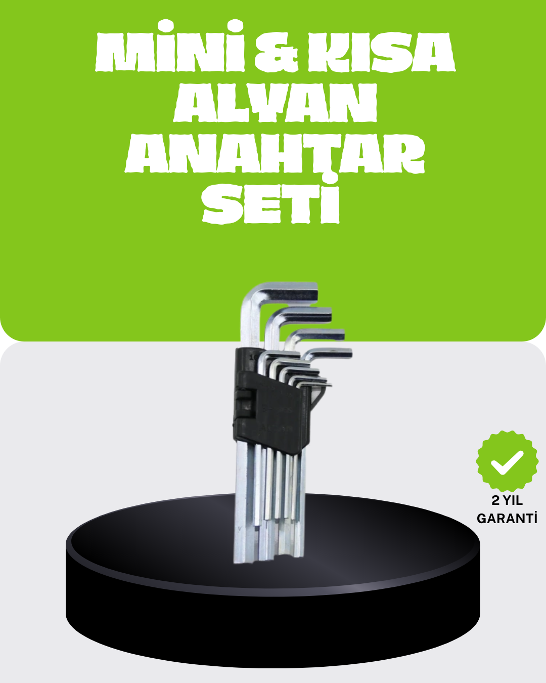 9 Parça Alyan Anahtar Seti Bisiklet Mobilya ve Otomotiv...