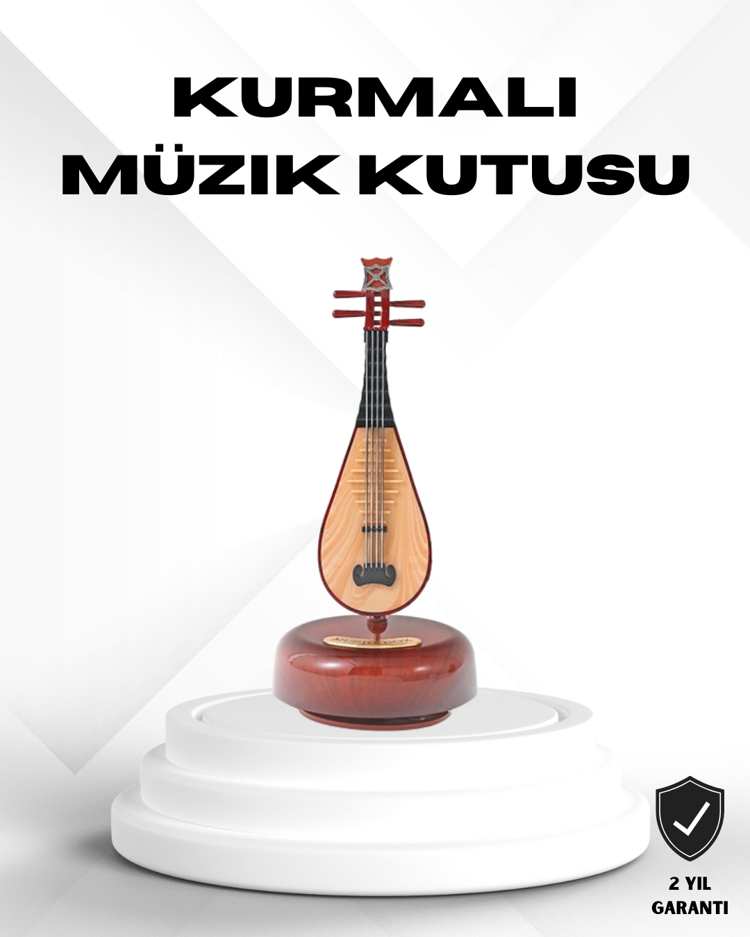 Figürlü Müzik Kutusu Zarif Melodili Dekoratif Model