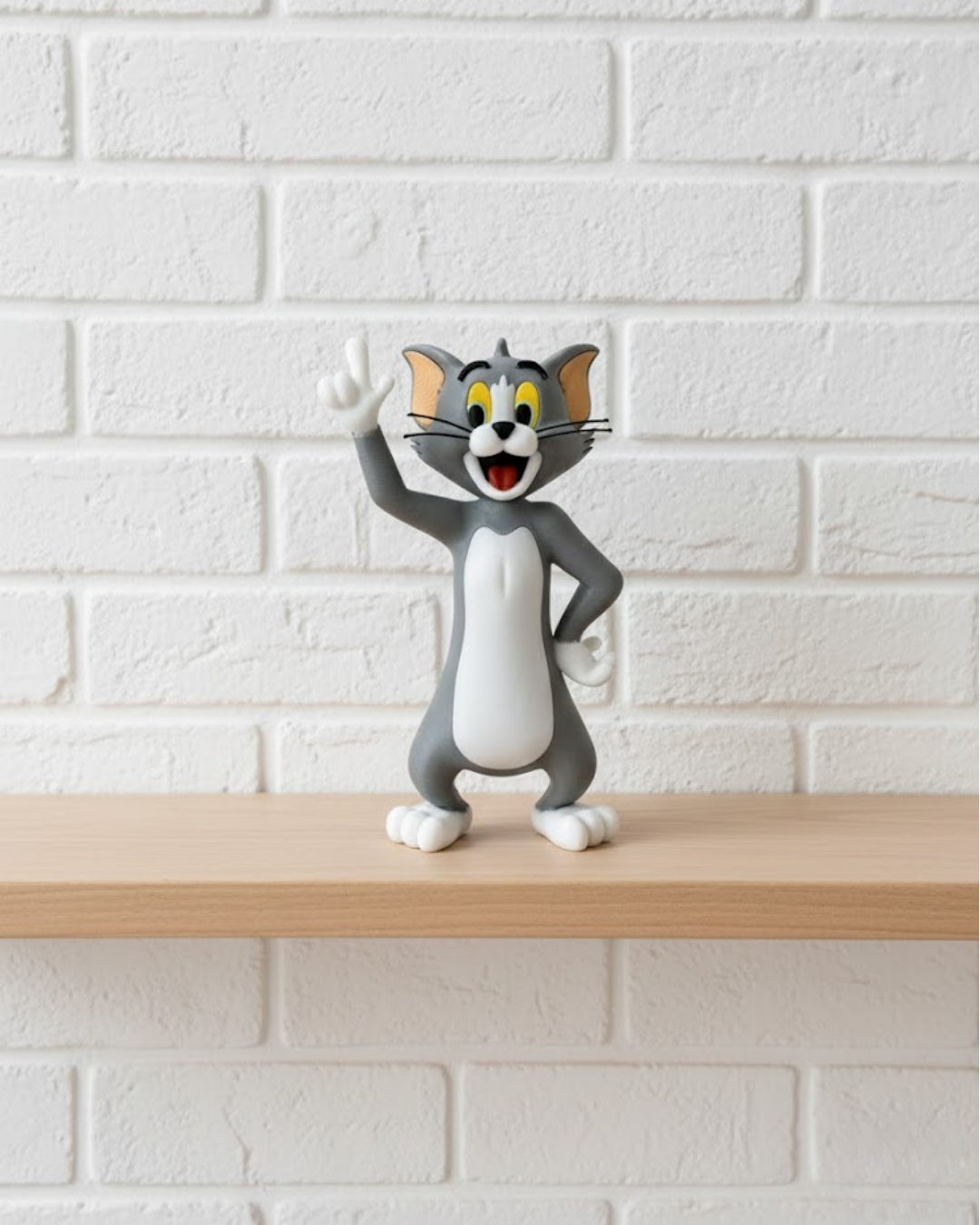 22 cm Tom Figürü Çizgi Karakter Biblo Koleksiyonluk Dekoratif Obje