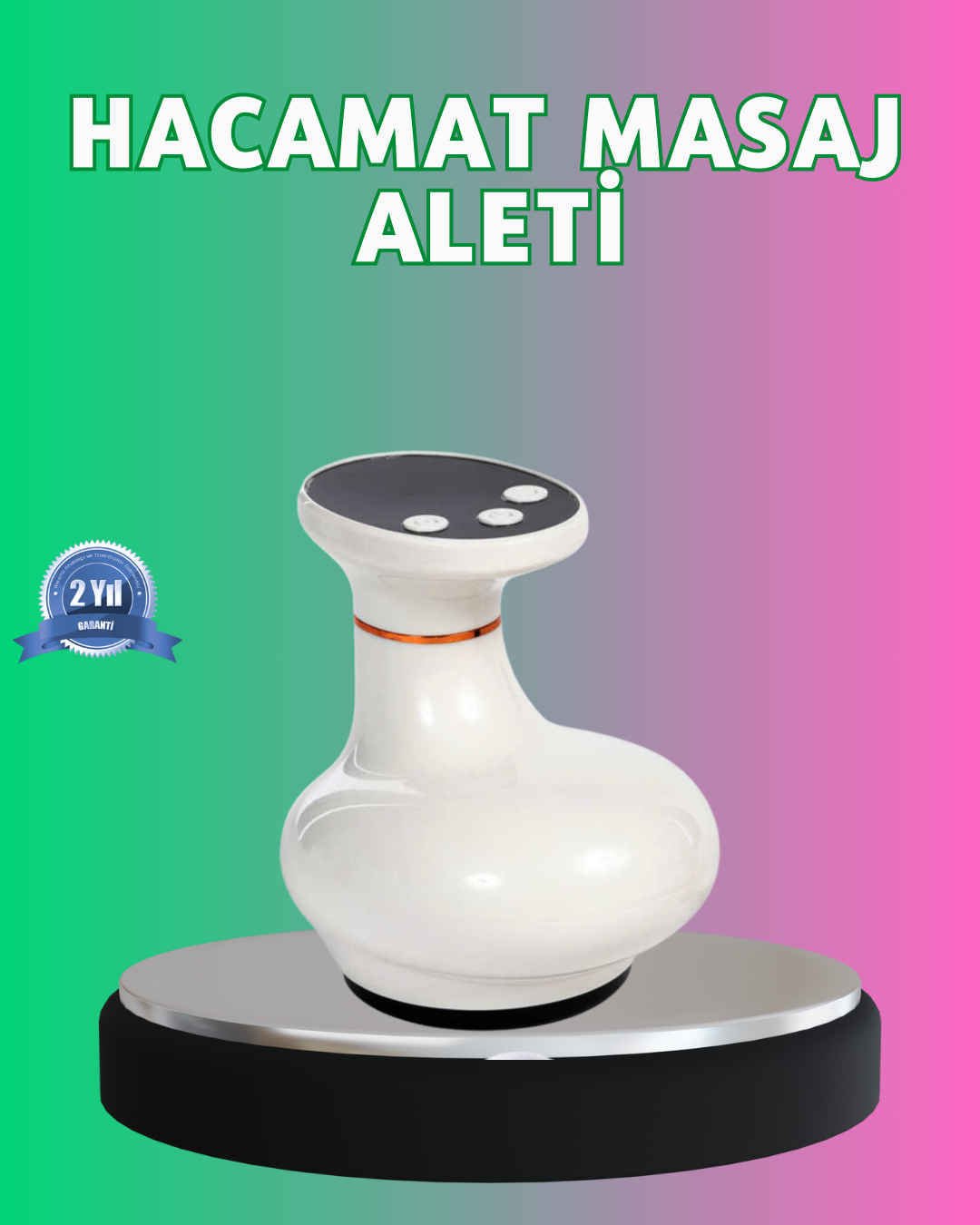 3 Fonksiyonlu Masaj Aleti Cilt Sıkılaştırıcı ve Rahatlatıcı