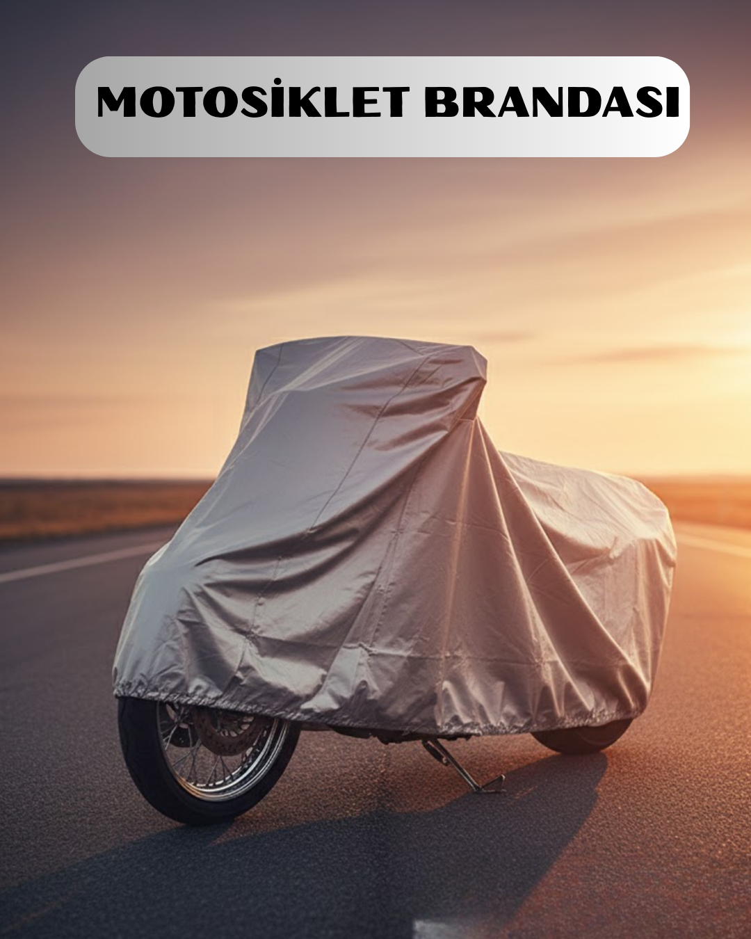 Motosiklet İçin Su Toz ve Güneş Korumalı Branda