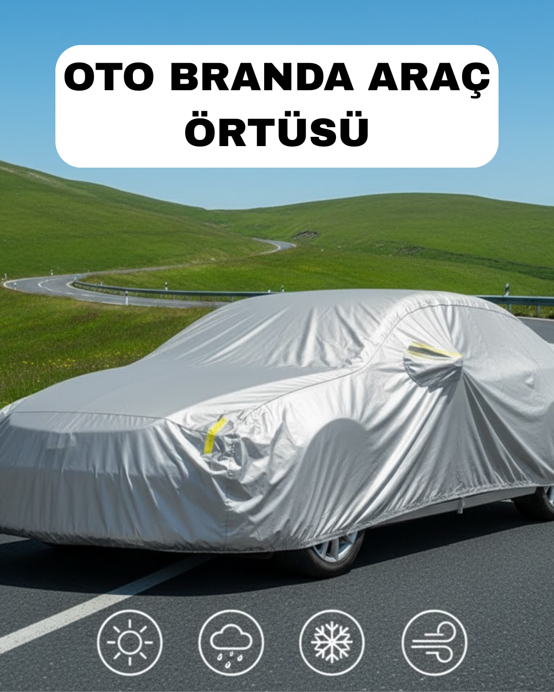 Egea Sedan Egea Hatchback Linea Albea Siena Uyumlu Oto Brandası Yaz Kış Koruyucu