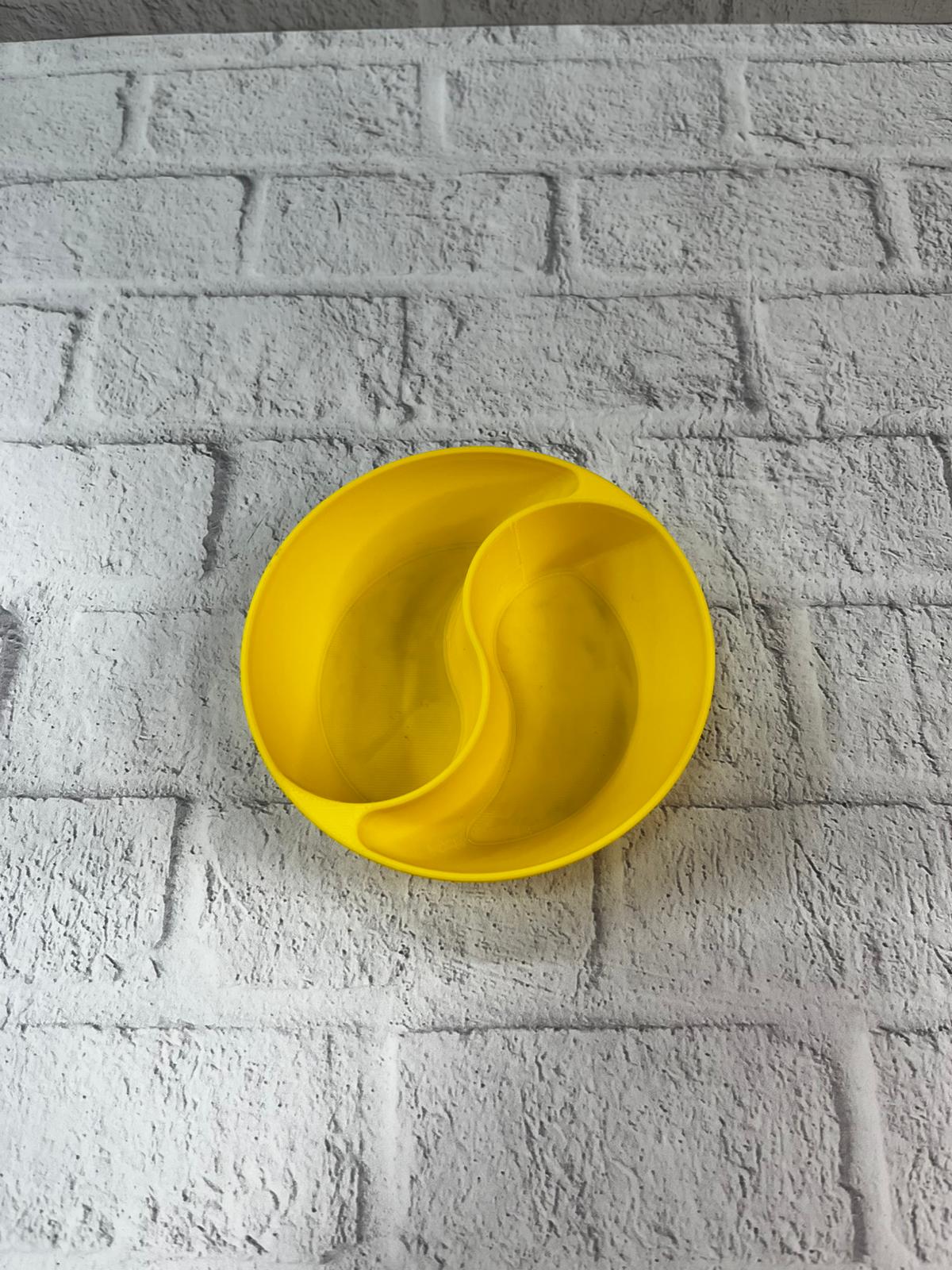 Dekoratif Sarı Çerezlik Kase 4’lü Set 3x12 cm