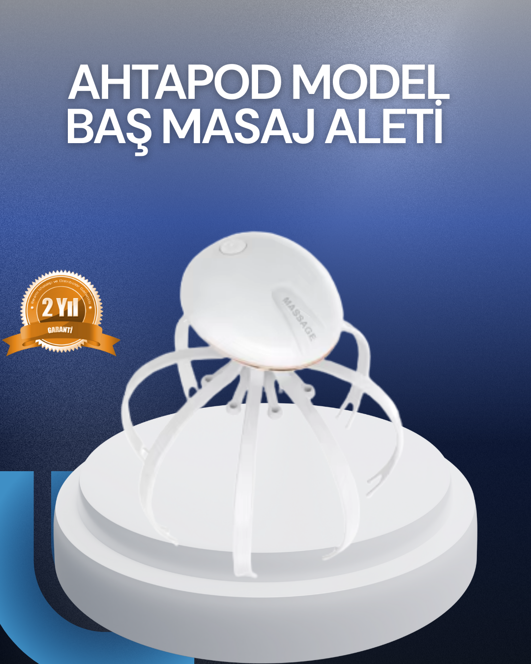 3 Kademeli Elektrikli Kafa Masaj Aleti S