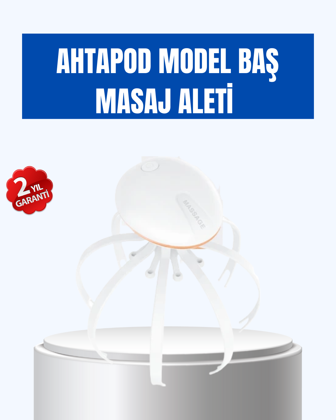 Kablosuz Kafa ve Boyun Masaj Aleti Akıllı Kapanmalı Derin Rahatlama