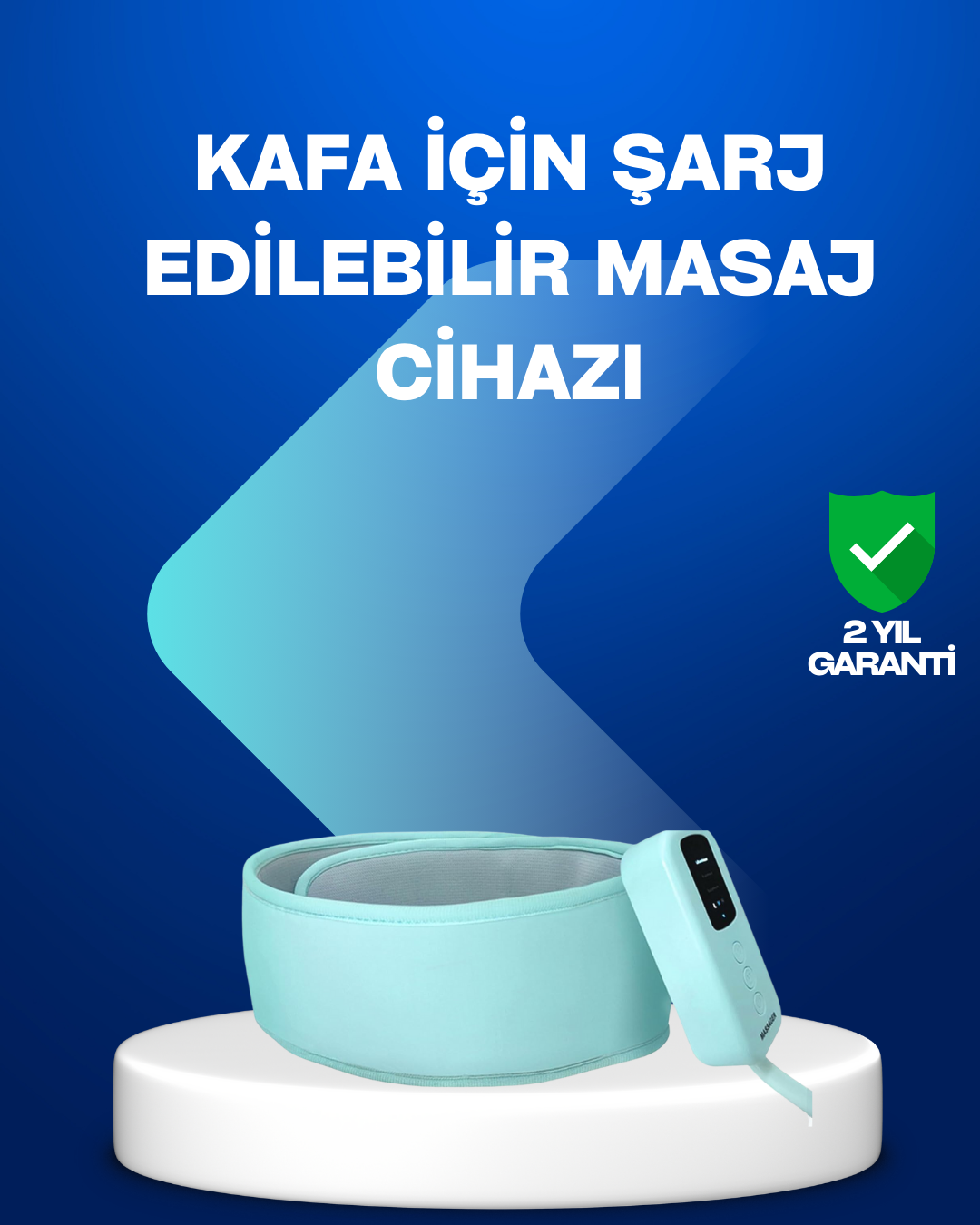 Sıkıştırmalı Baş Masaj Aleti Ev Tipi Konforlu Masaj Deneyimi