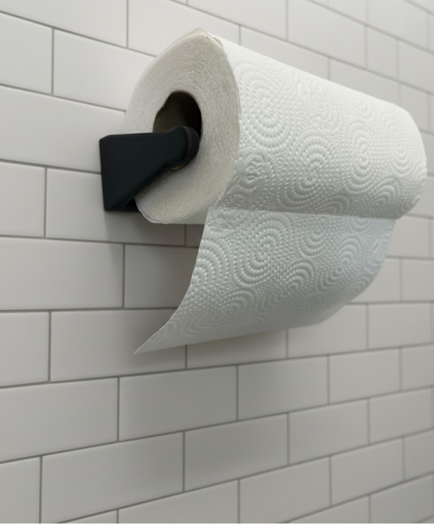 Duvara Monte Peçete Tutucu Mutfak Kullanışlı Kağıt Havlu Askısı