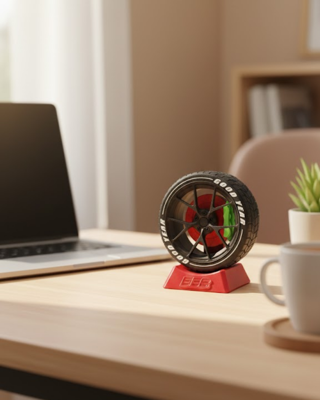 Ofis Masası İçin Jant Temalı Dekoratif Masa Üstü Aksesuar