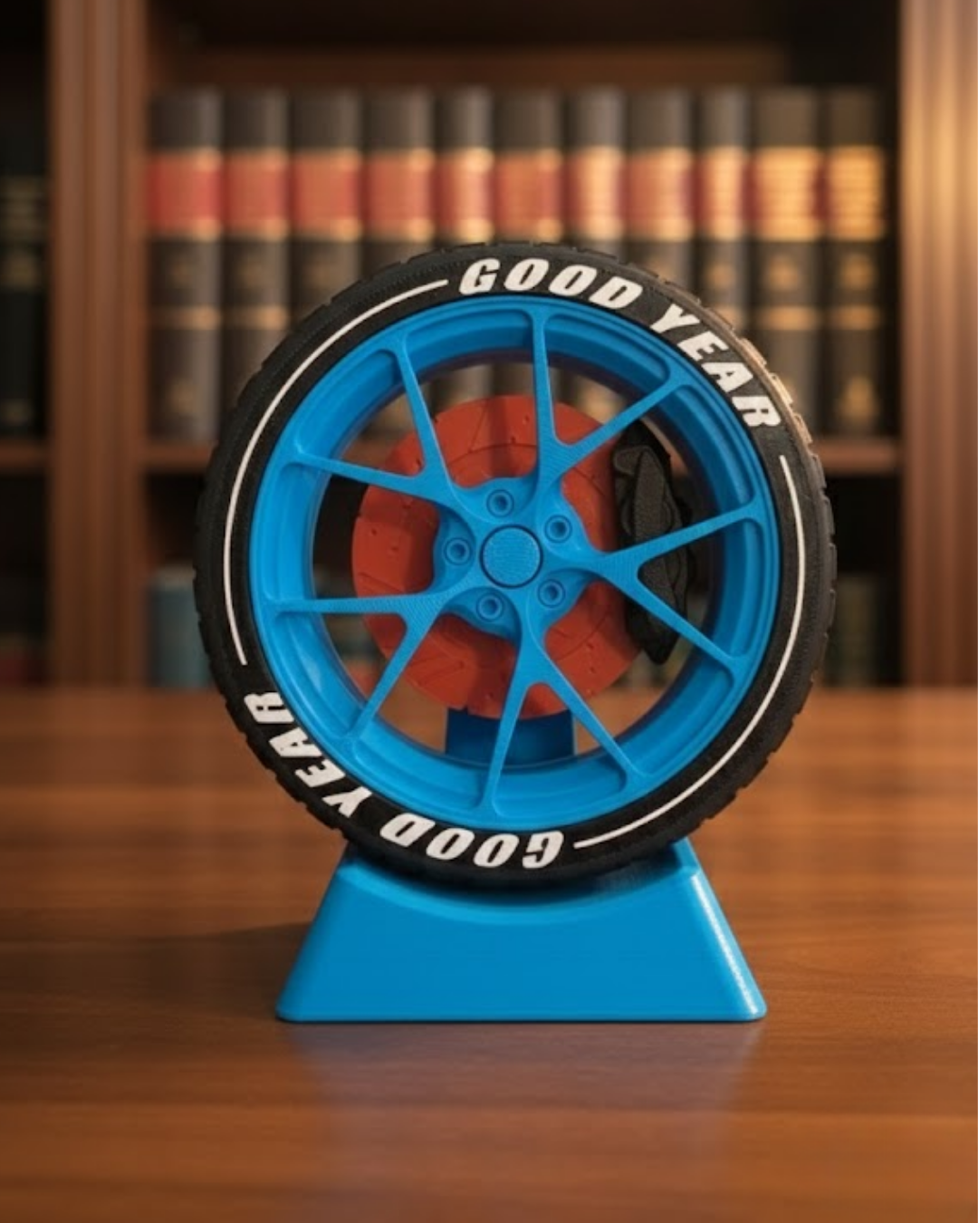 Araba Tutkunlarına Özel Jant Tasarımlı Masa Dekoru