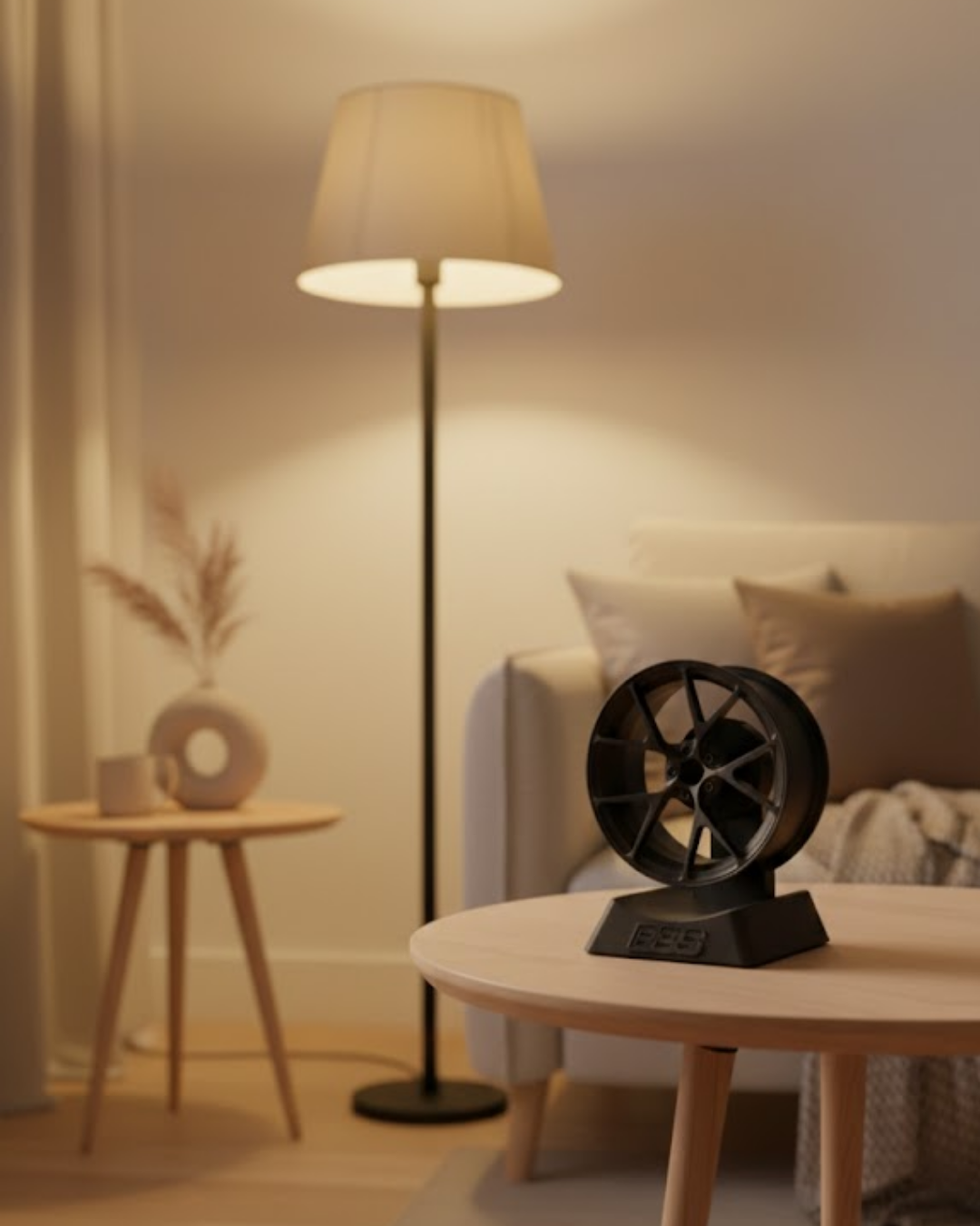 Mini Jant Dekor Aksesuarı Ofis ve Ev İçin Şık Tasarım