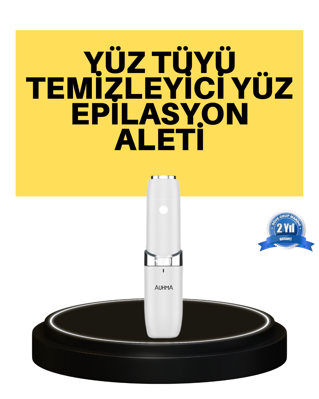 Taşınabilir Yüz Epilatörü Pürüzsüz ve Konforlu Epilasyo...