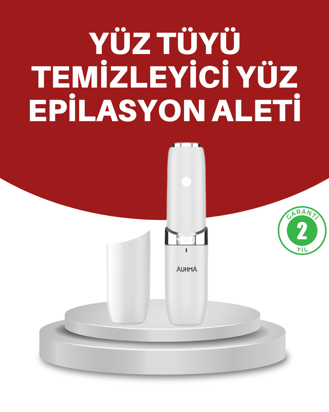 Kadınlar İçin Yüz Tüy Alma Cihazı Nazik ve Etkili Kulla...