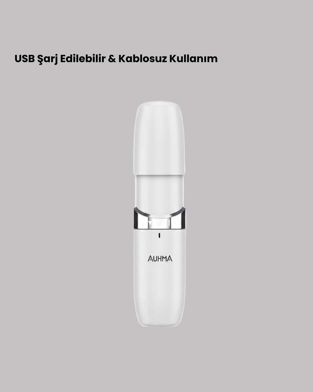 LED Işıklı Yüz Epilasyon Aleti Hassas ve Ağrısız Tüy Alma