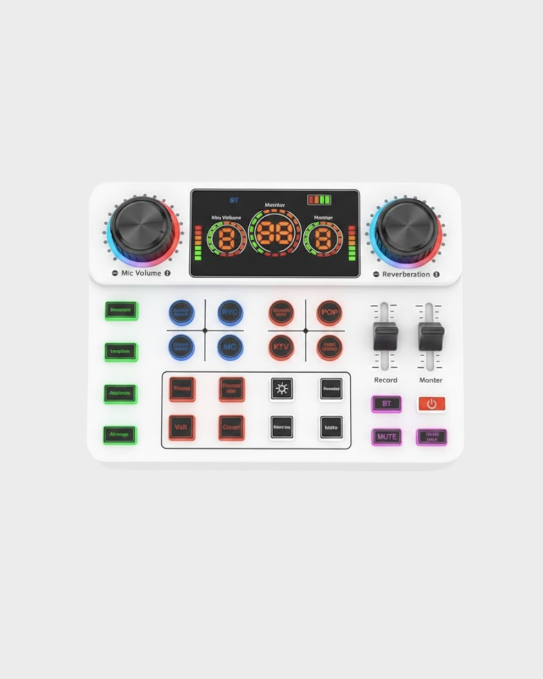 Bluetooth Bağlantılı Karaoke ve Yayın Ses Kontrol Ünitesi