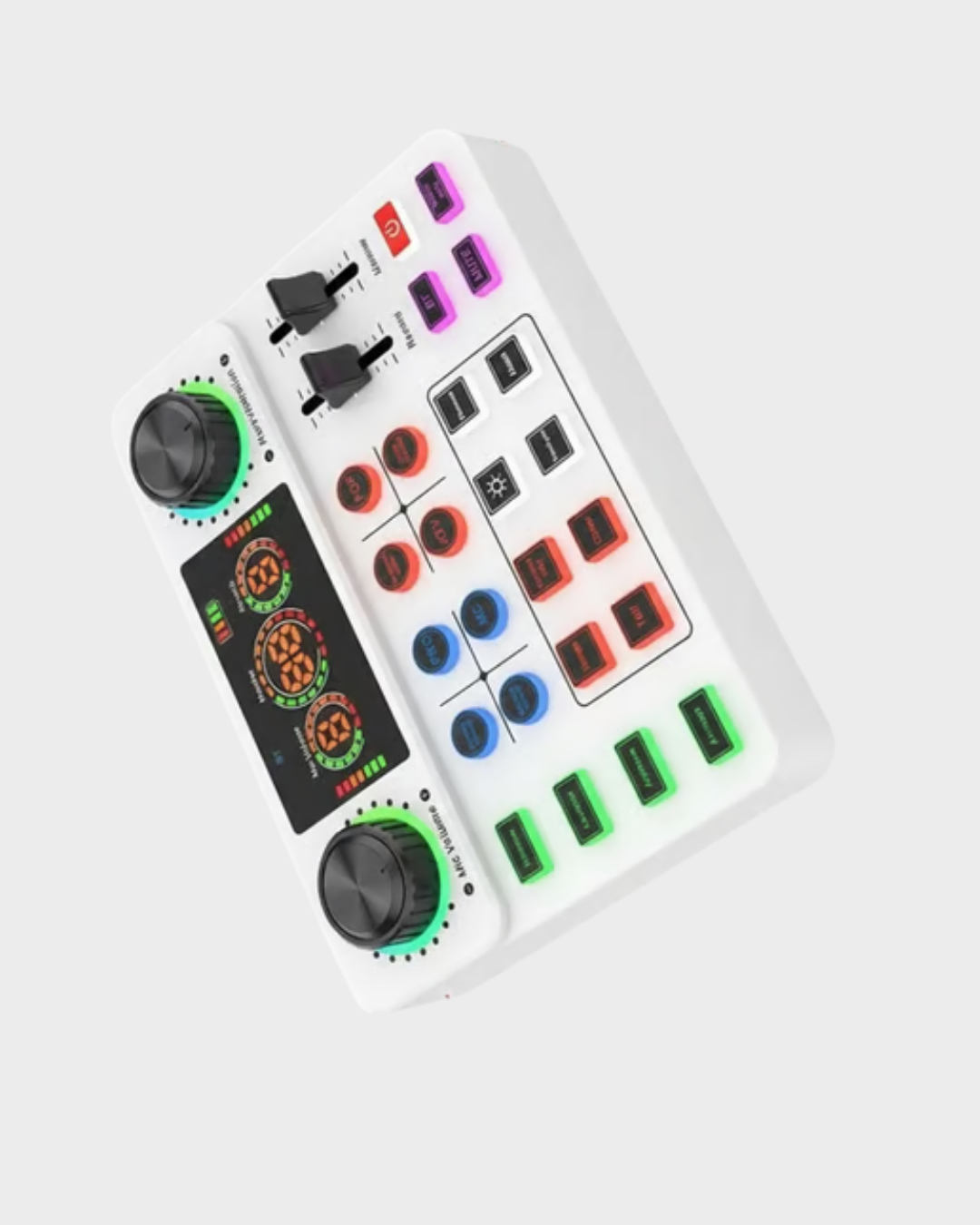 Podcast Karaoke ve Sosyal Medya Yayınları İçin Ses Kartı