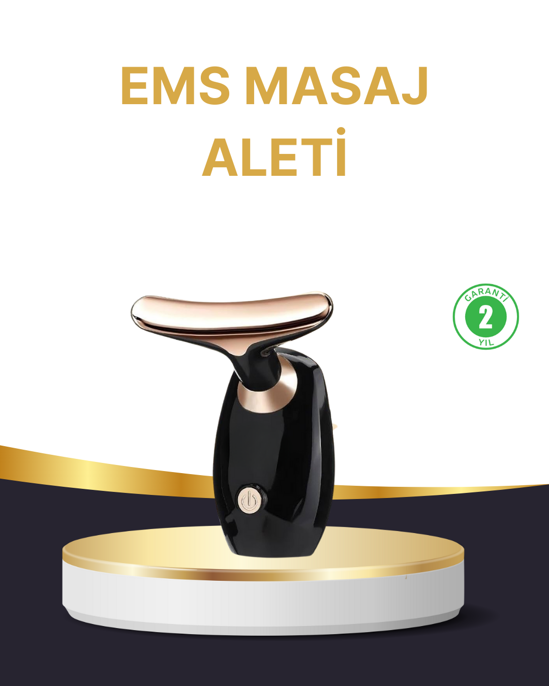 Taşınabilir Şarjlı Kırışıklık Giderici Masaj Aleti