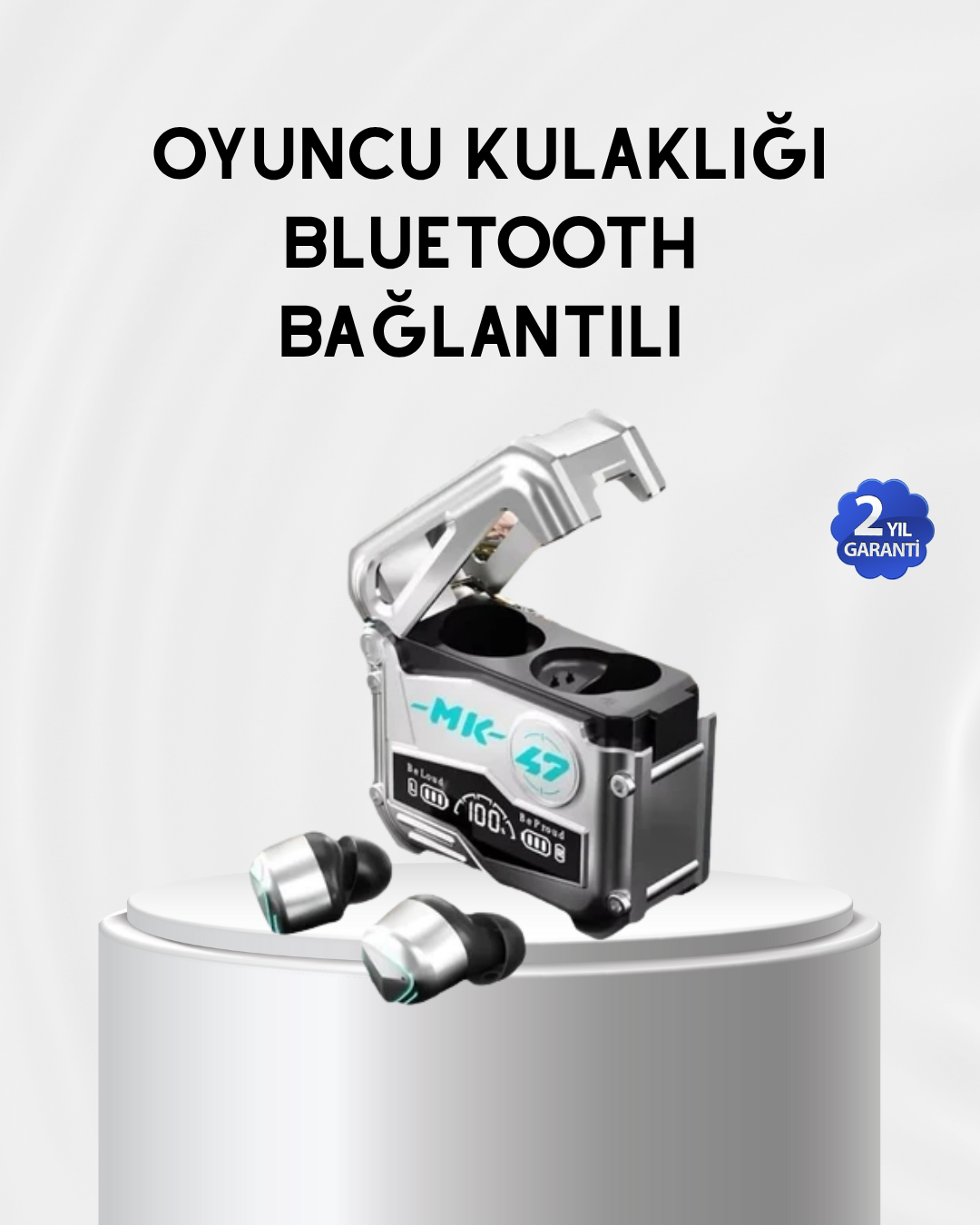 Powerbank Özellikli Bluetooth Kulaklık – Ergonomik, Suy...