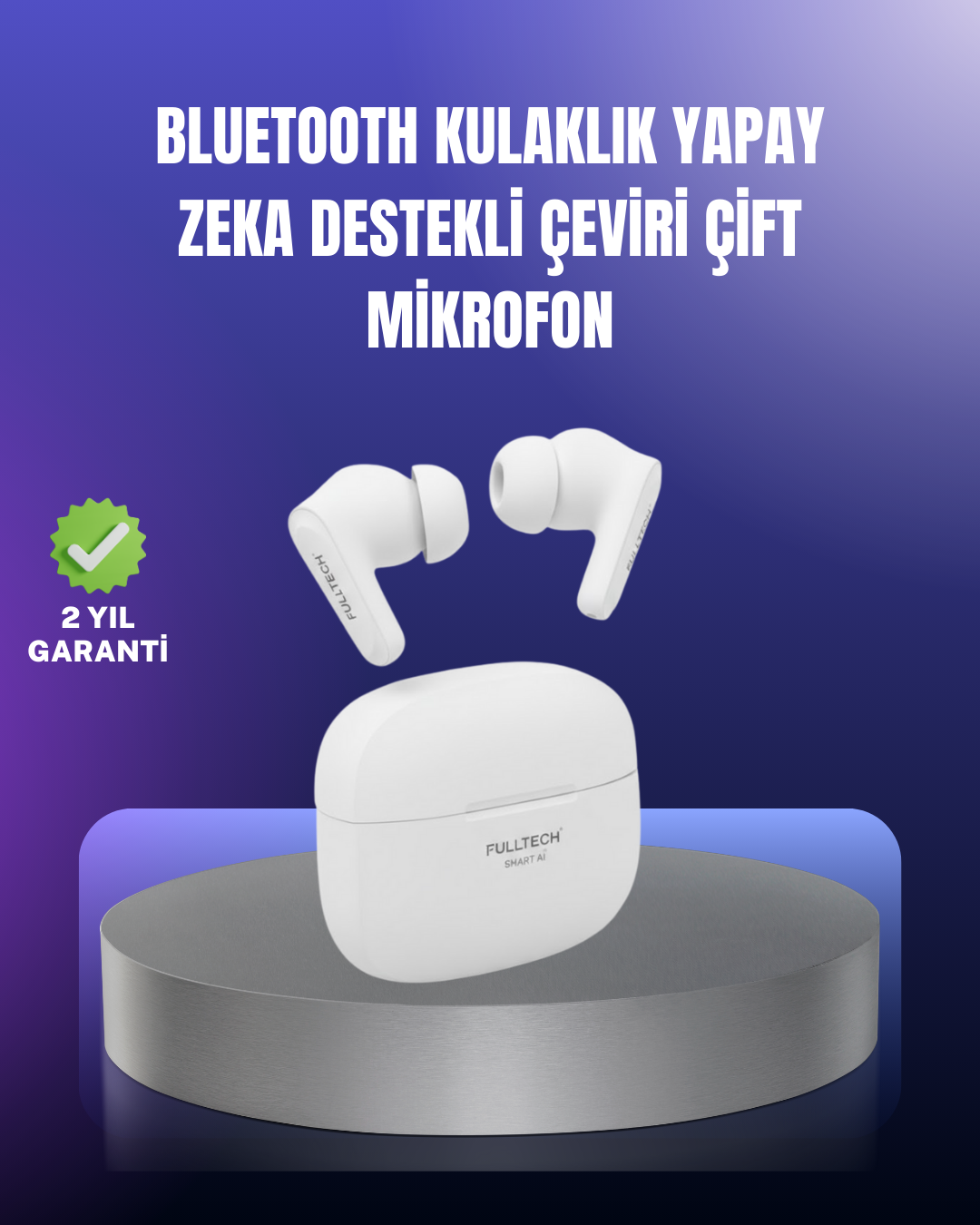 Çok Dilli İletişim Destekli Kablosuz Kulaklık Oyun ve M...