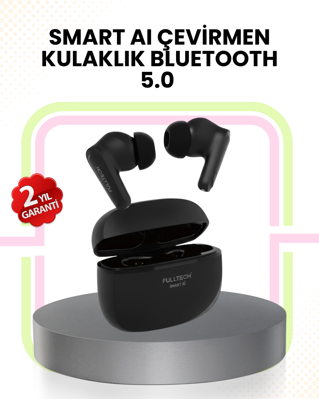 Akıllı Çeviri Destekli Bluetooth Kulaklık Profesyonel S...