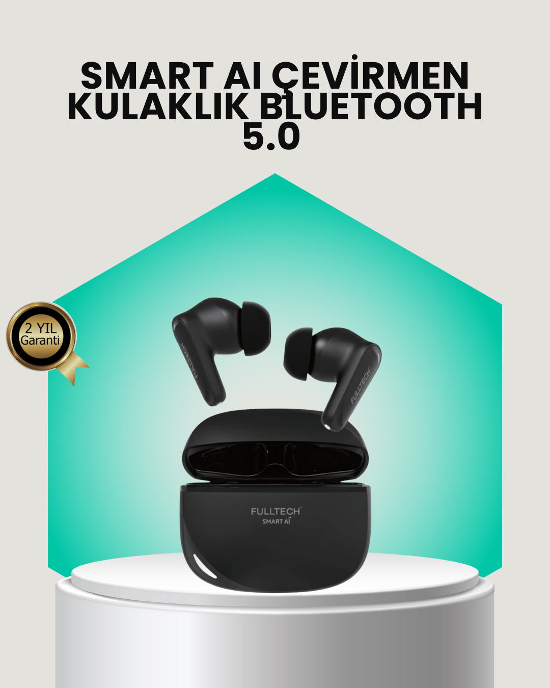 135 Dilde Gerçek Zamanlı Çeviri Özellikli TWS Bluetooth...