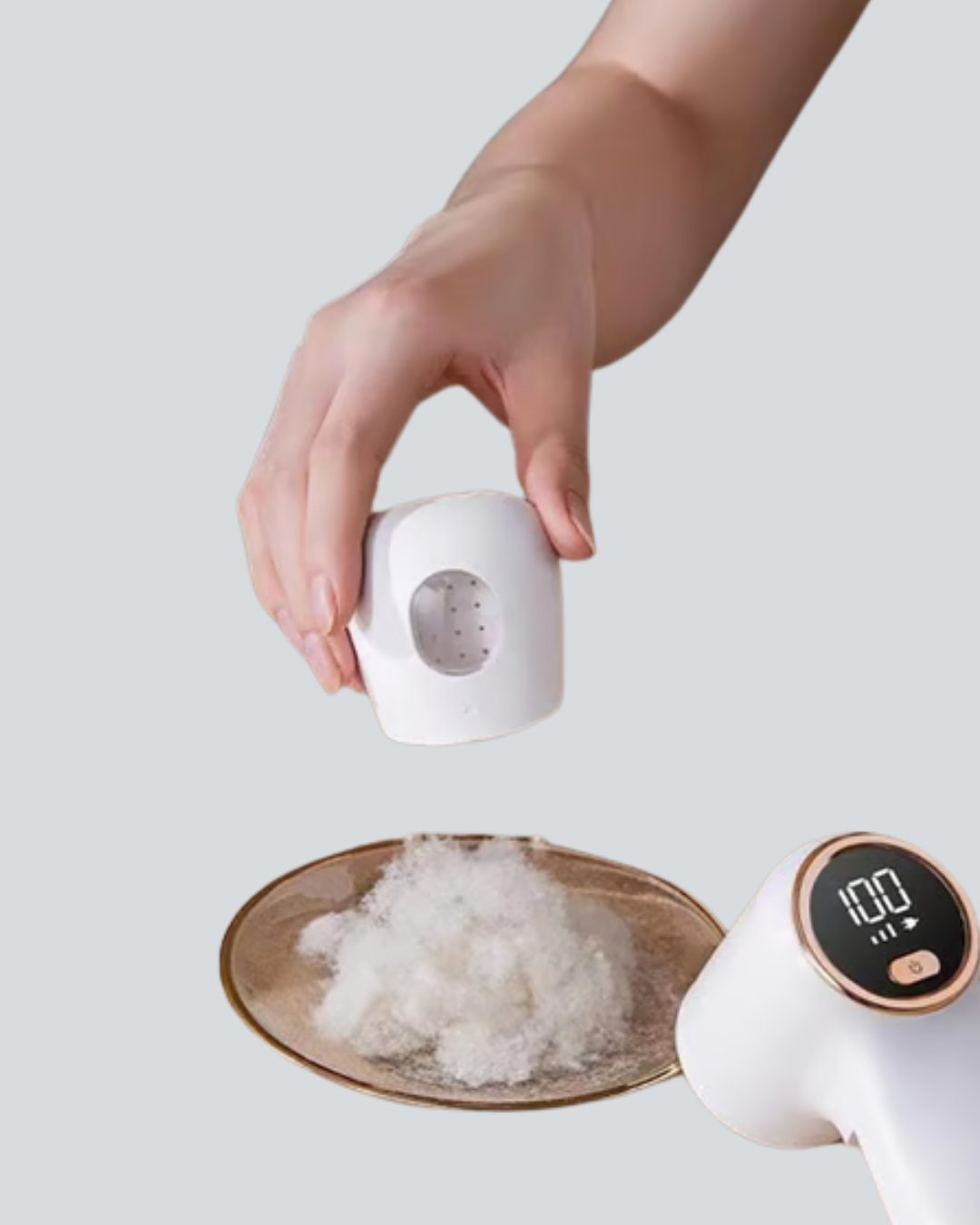 Kumaşlar İçin Tüy ve Hav Temizleme Makinesi Type C Şarjlı