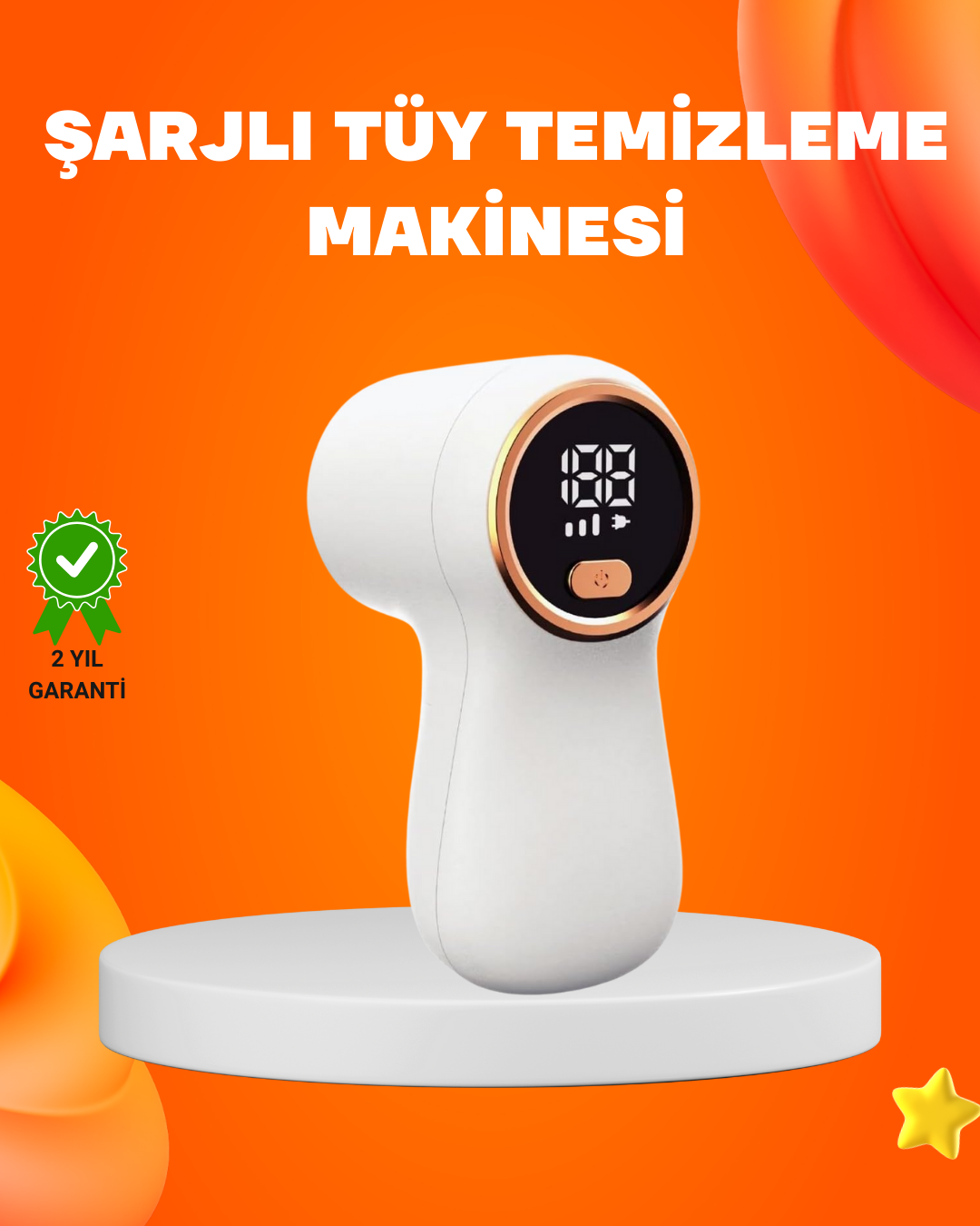 Giysi Koltuk ve Yatak İçin Elektrikli Tüy Alma Cihazı