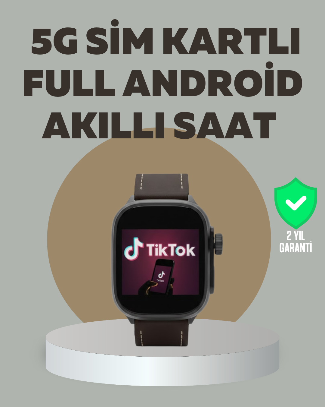 Android Akıllı Saat 5G Destekli Uygulama