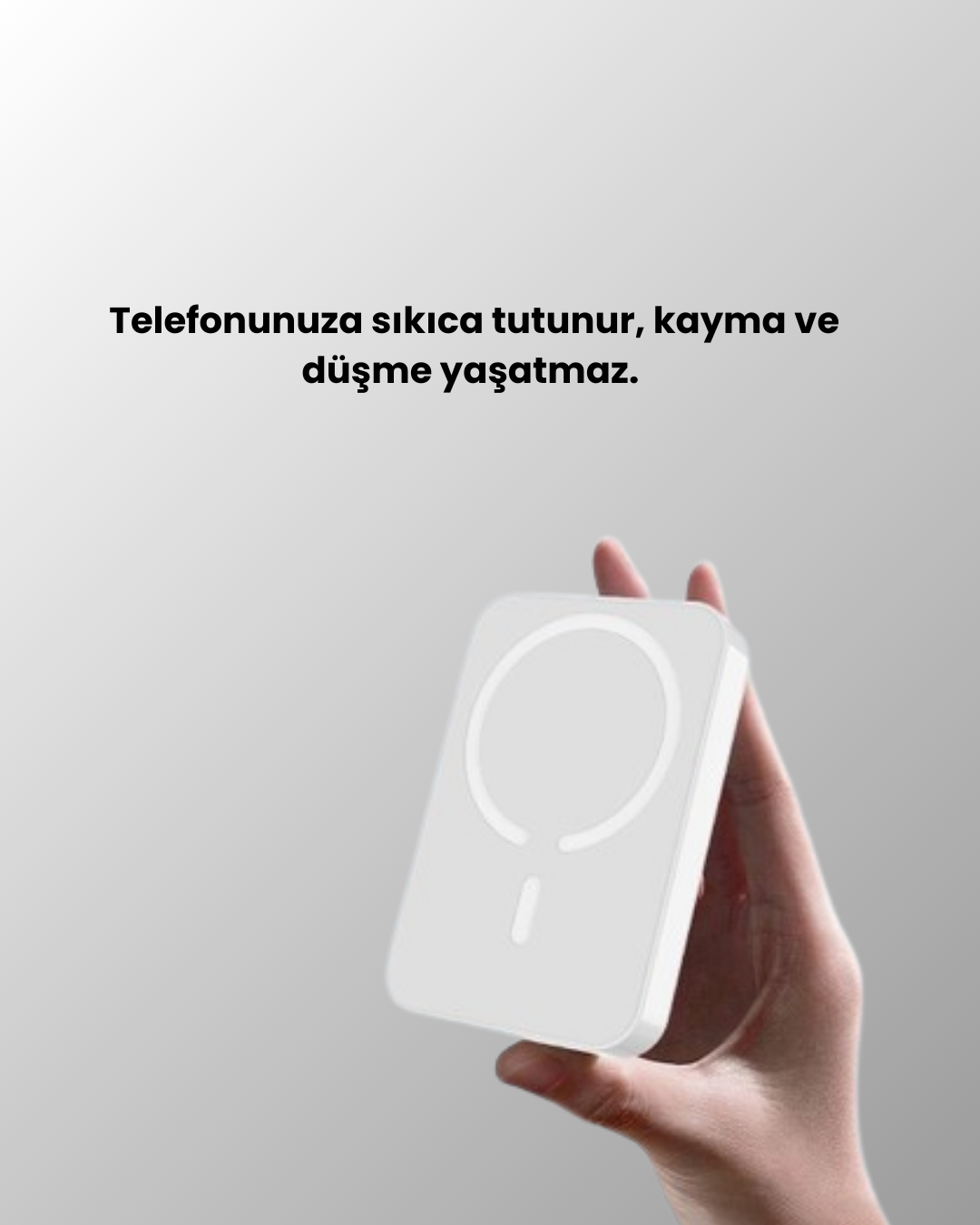 MagSafe Manyetik Powerbank – iPhone İçin Hızlı, Kablosuz ve Güvenli Şarj