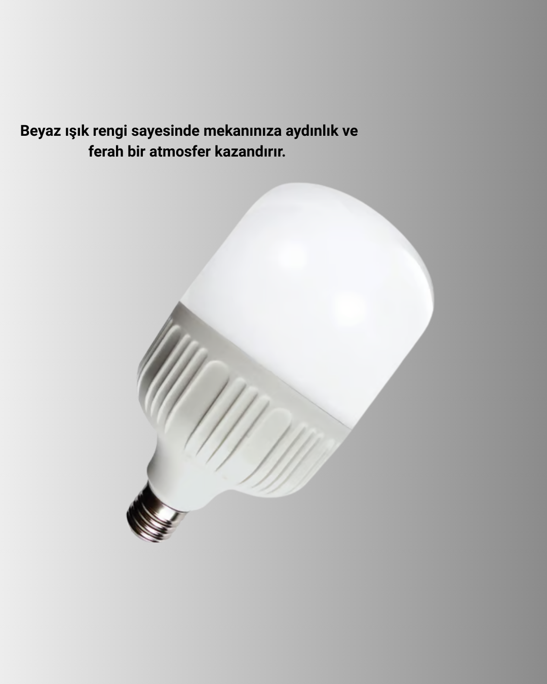 Acil Durumlara Uygun Şarjlı Torch LED Ampul 30 Watt
