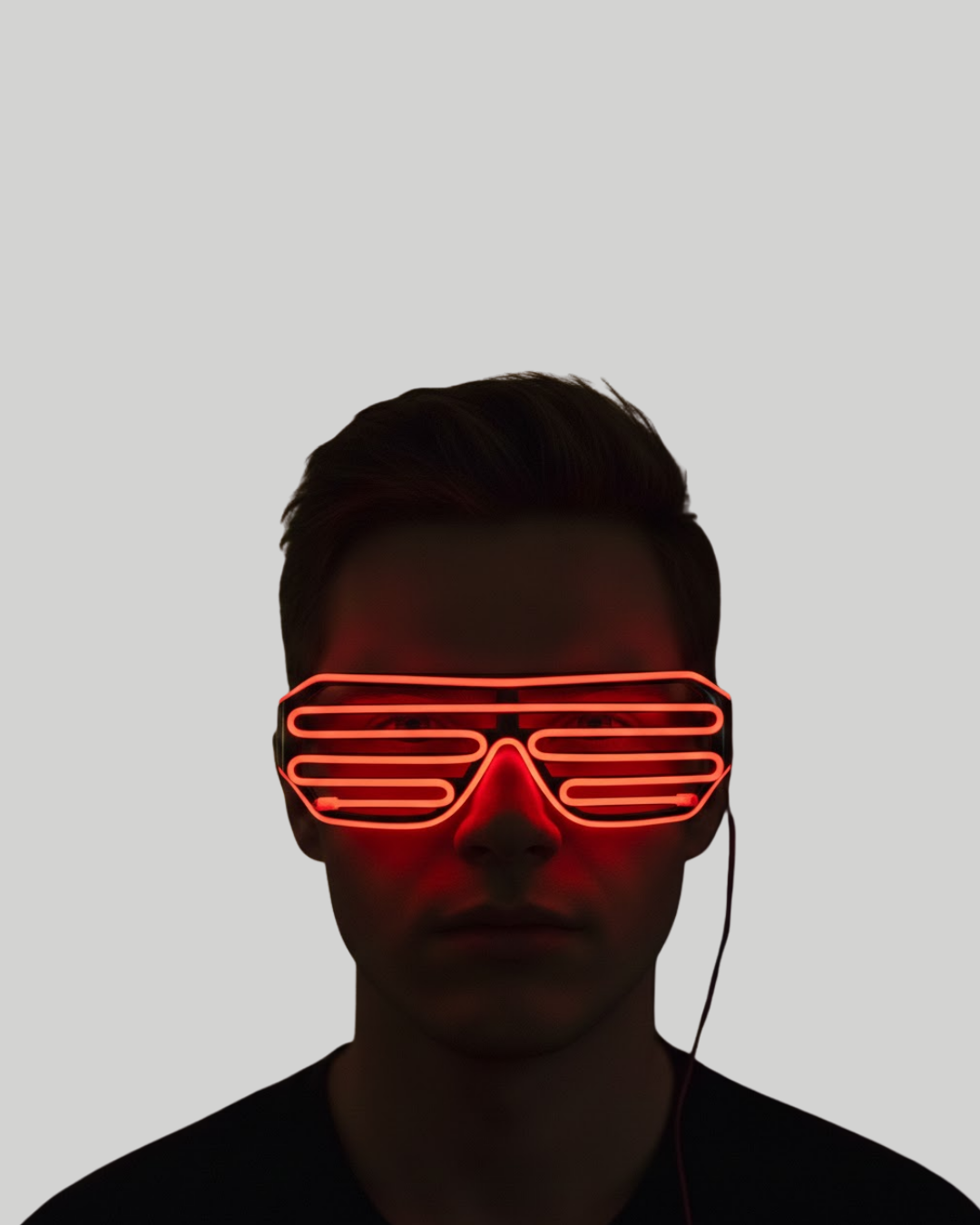 Dikkat Çeken Tasarımlı LED Işıklı Eğlence Gözlüğü