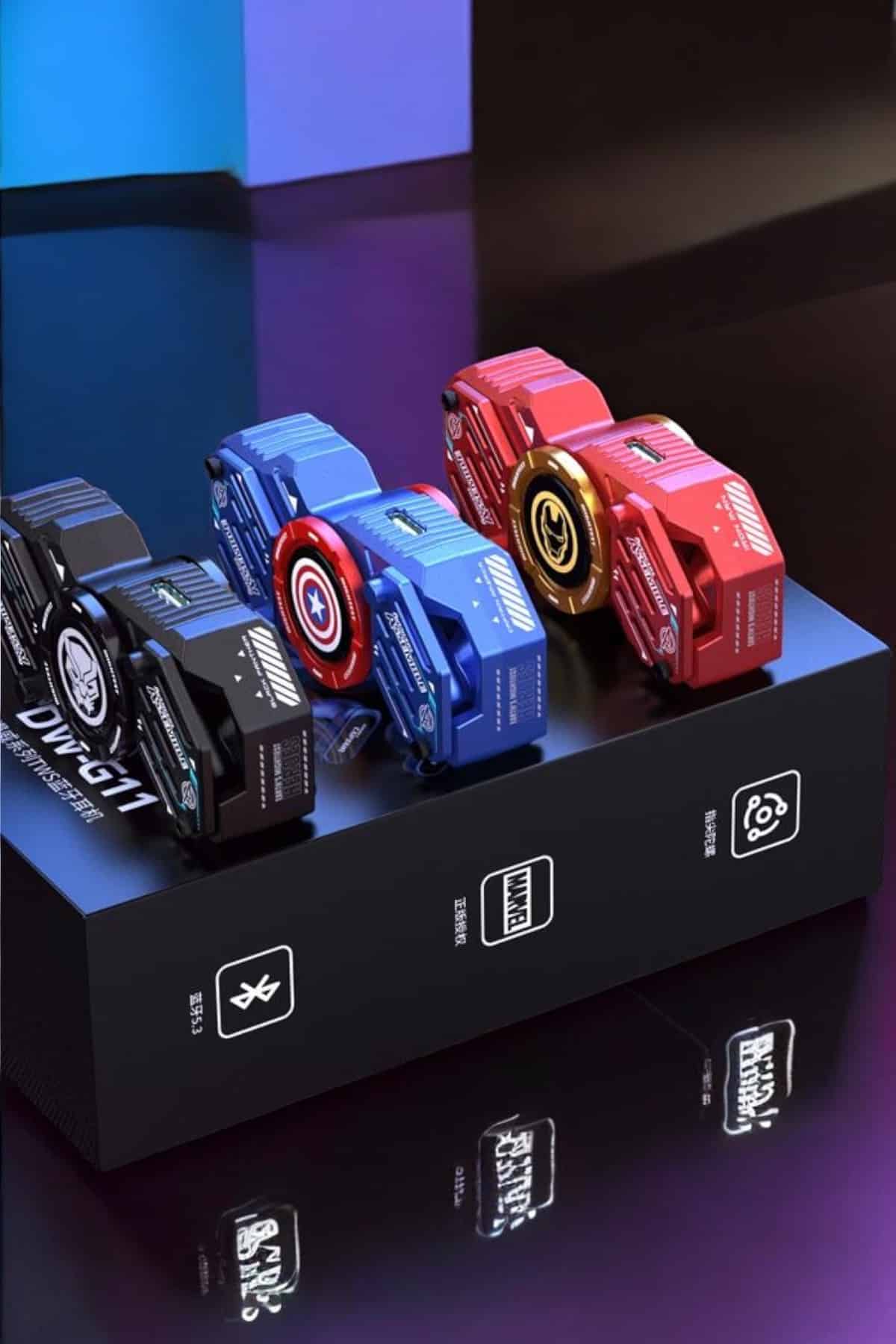 Stres Çarklı Bluetooth Kulaklık Kablosuz Kırmızı Yüksek Ses Kaliteli