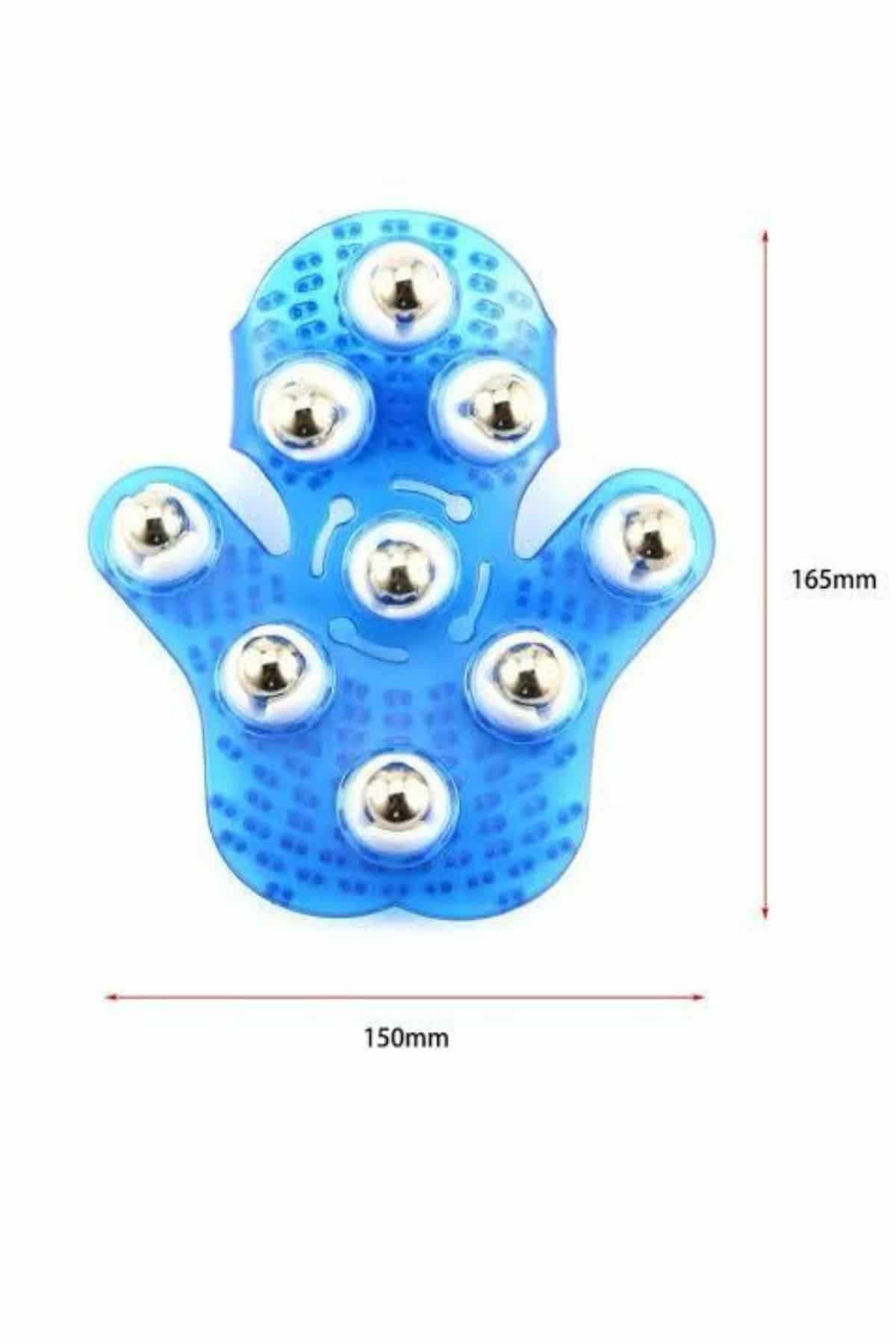 Giyilebiilir Masaj Eldiveni 9 Bilyeli Tüm Vücut Masajına Uygun