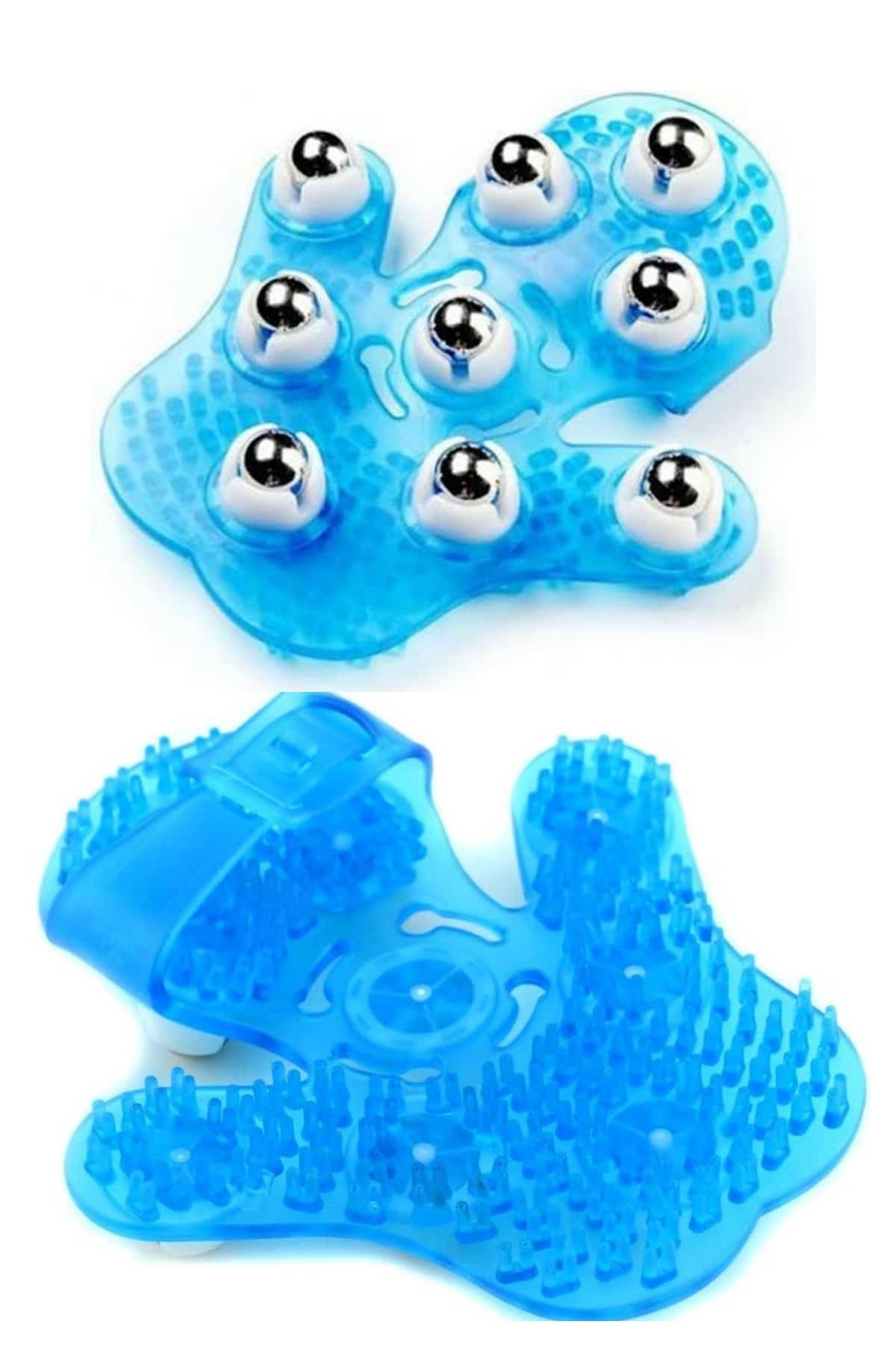 Giyilebiilir Masaj Eldiveni 9 Bilyeli Tüm Vücut Masajına Uygun